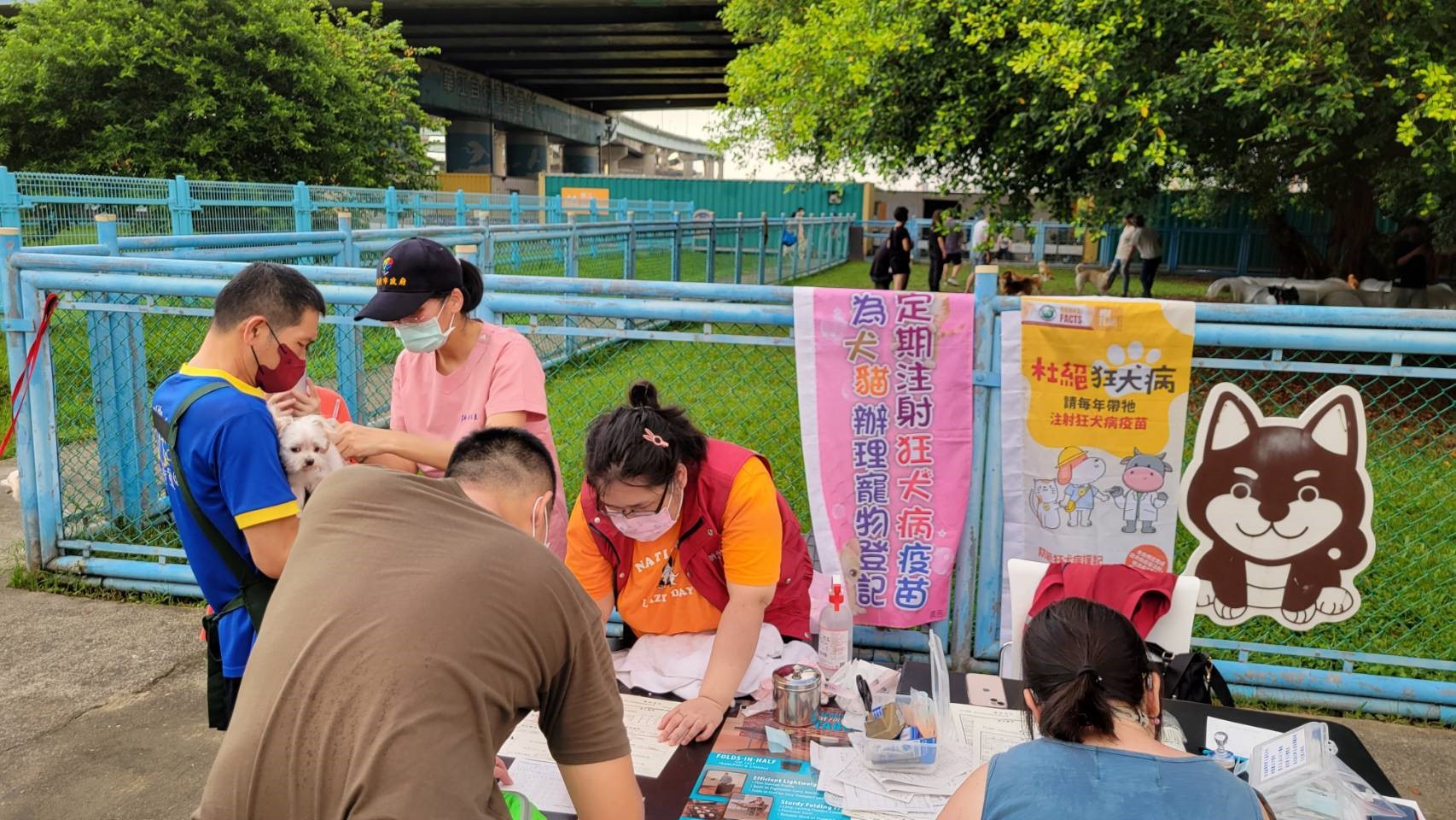 111年板橋區寵物公園巡迴注射