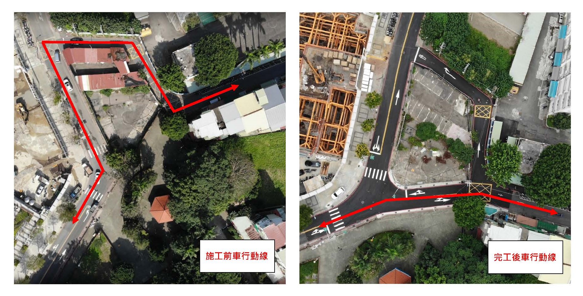 行車動線調整