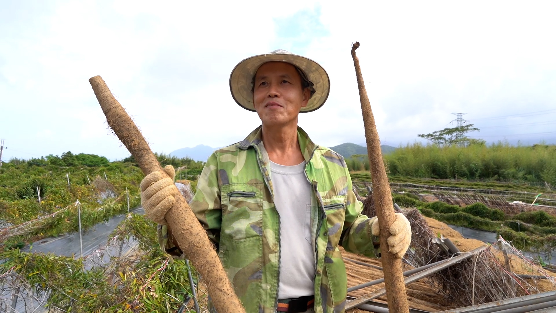 吳國賢透過細心的田間管理克服多變氣候