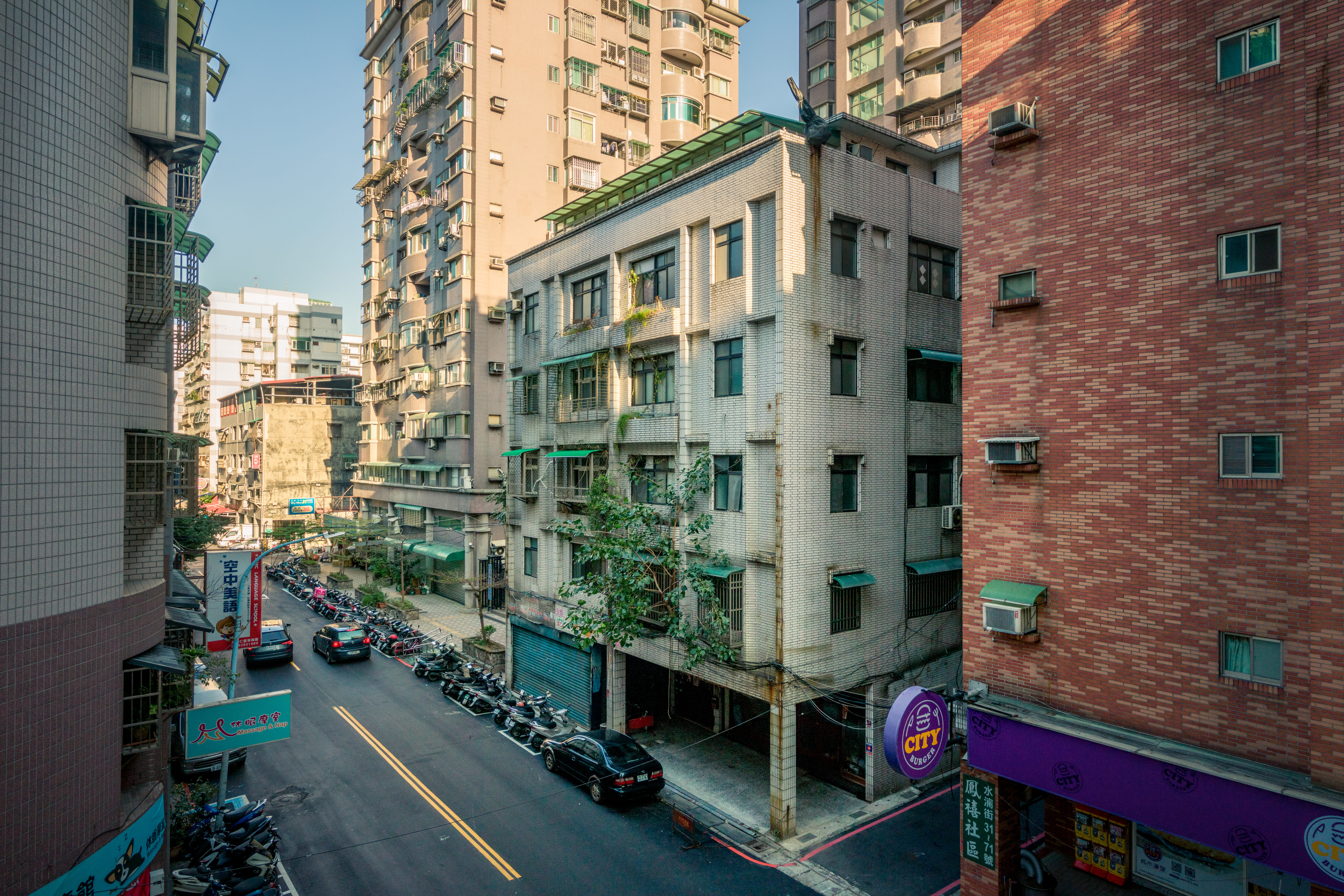 重建前建物街景圖