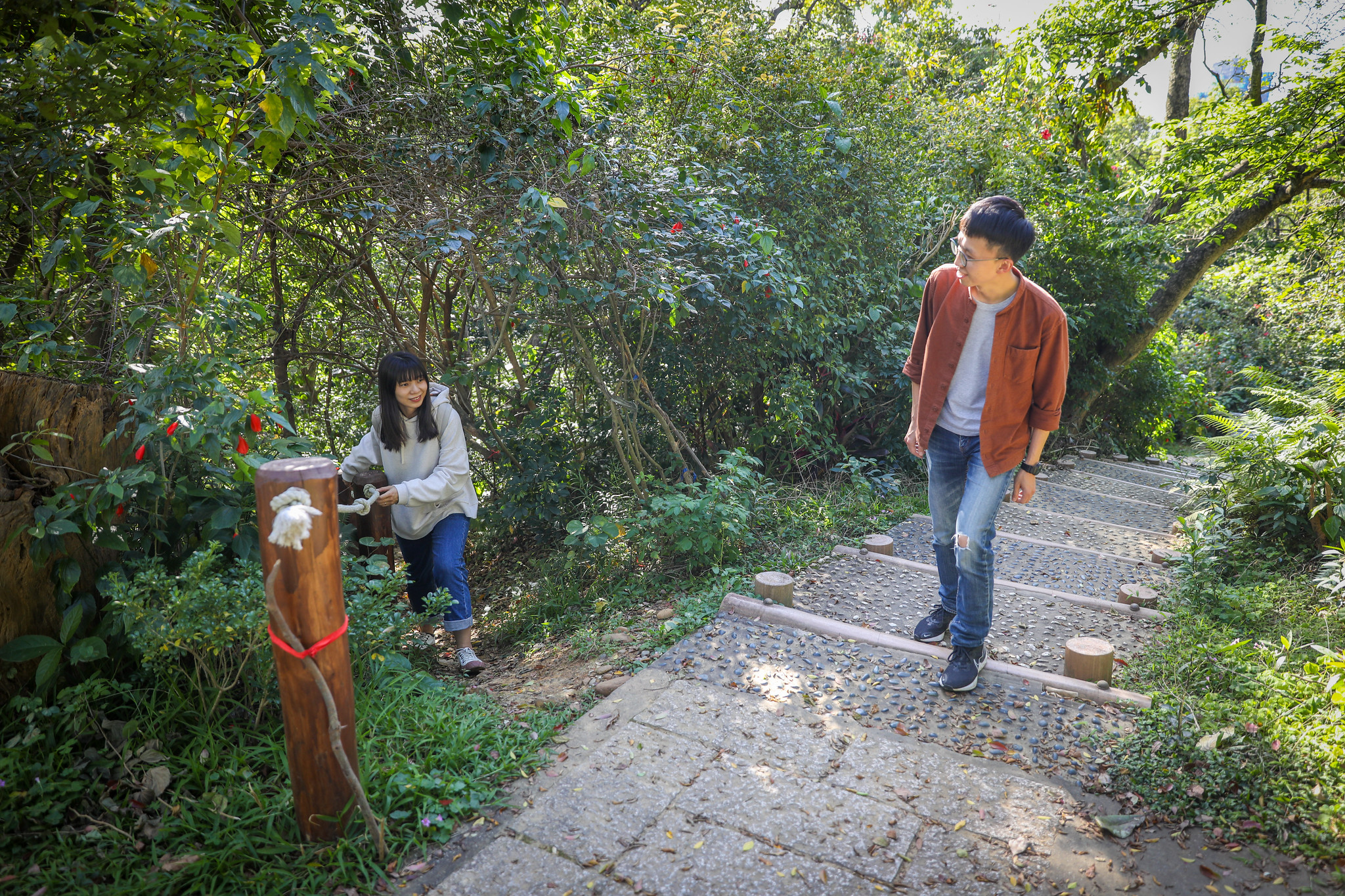 圖4.中和區自強公園城市覓境共規劃3條路線