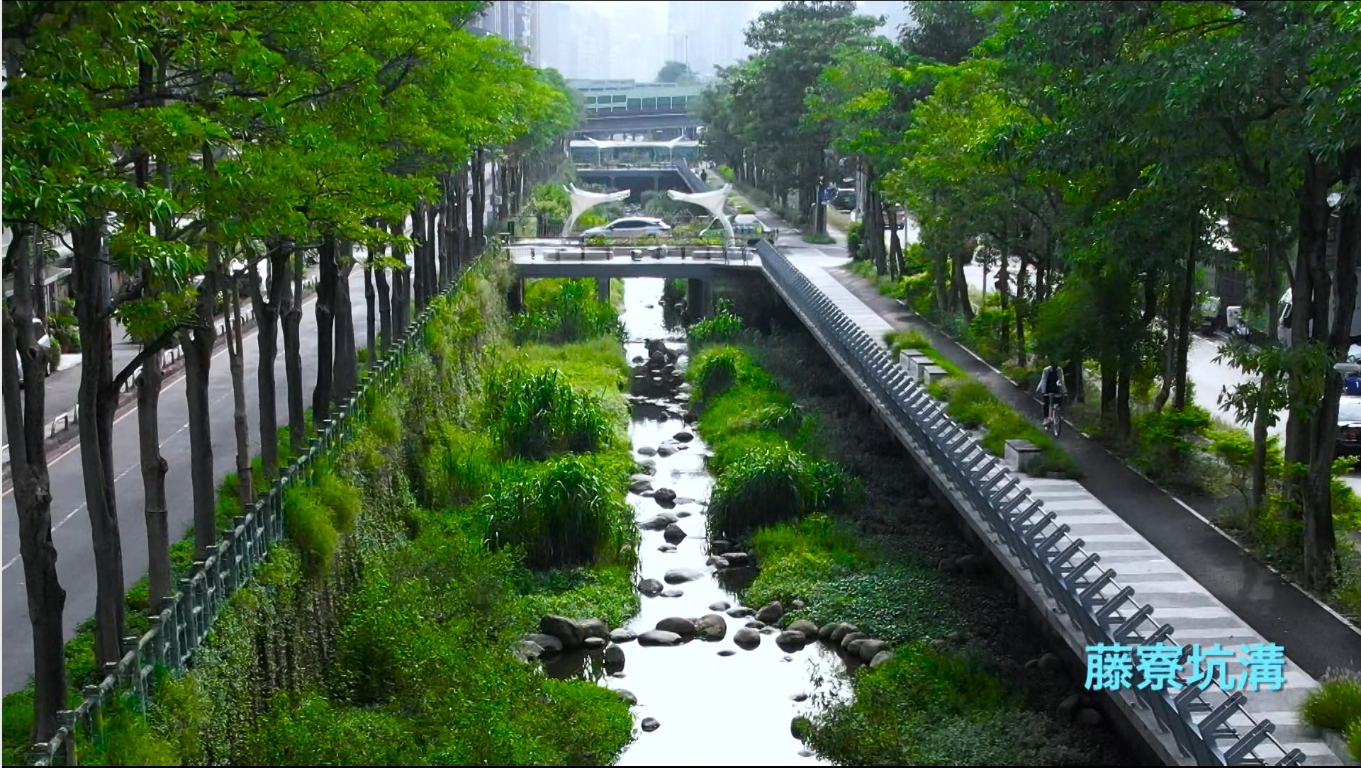 藤寮坑溝近自然河道景觀