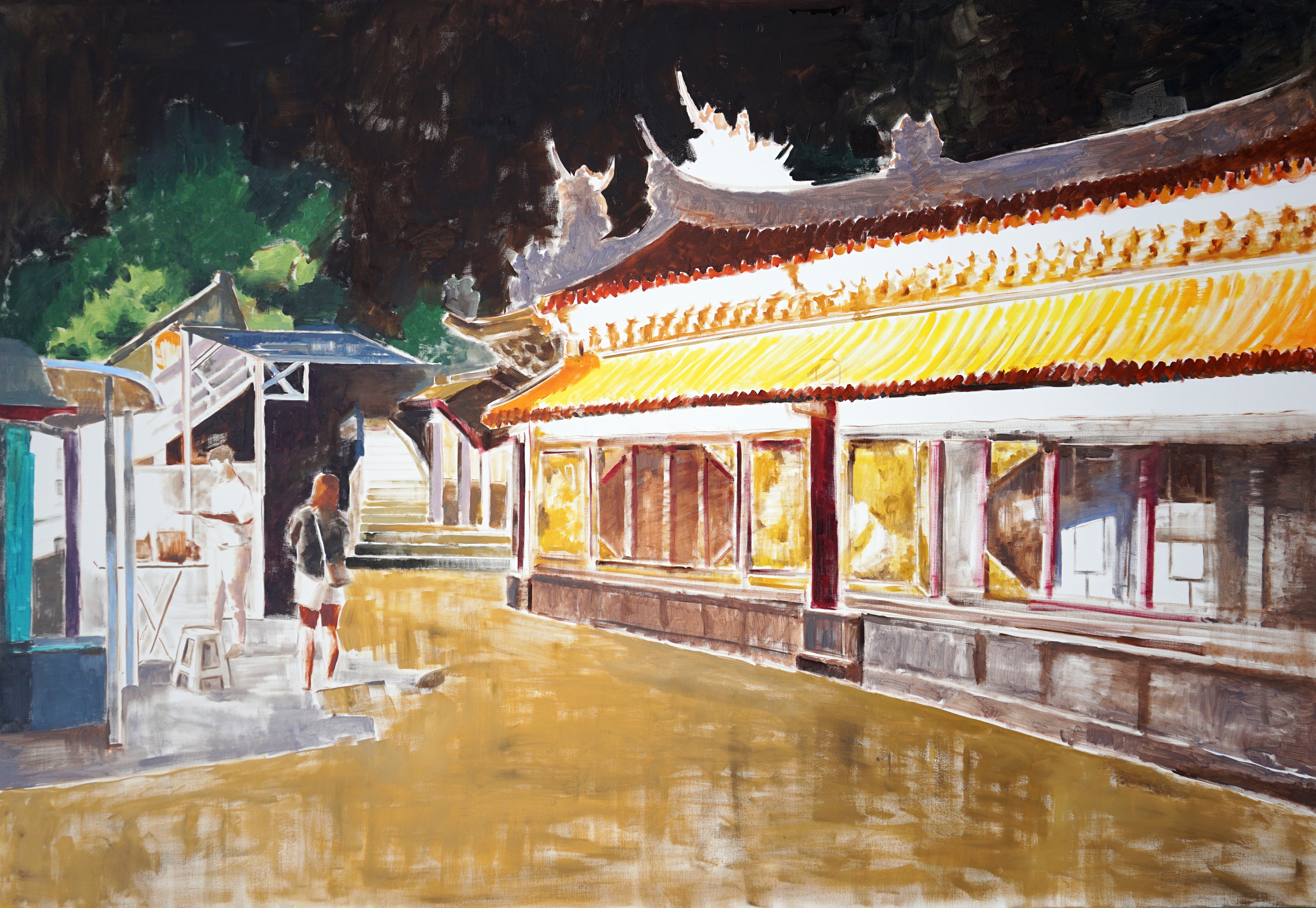 藝術家吳品臻作品《徑間》