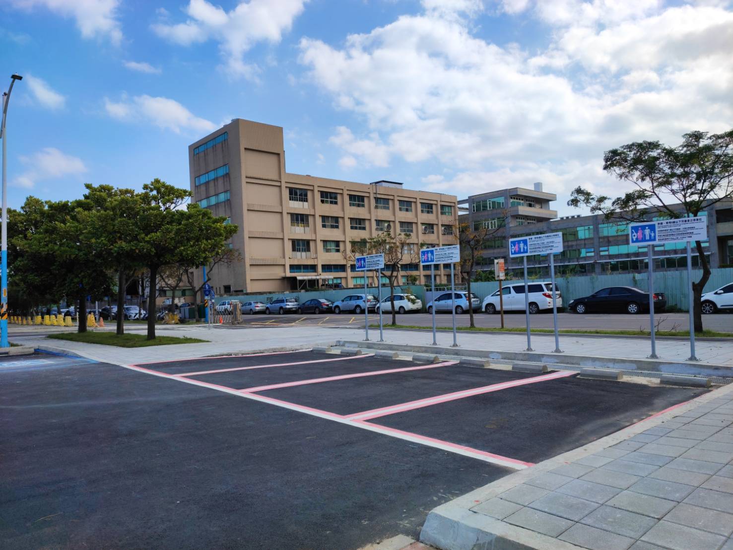文化公園停車場-擴建完成開放使用