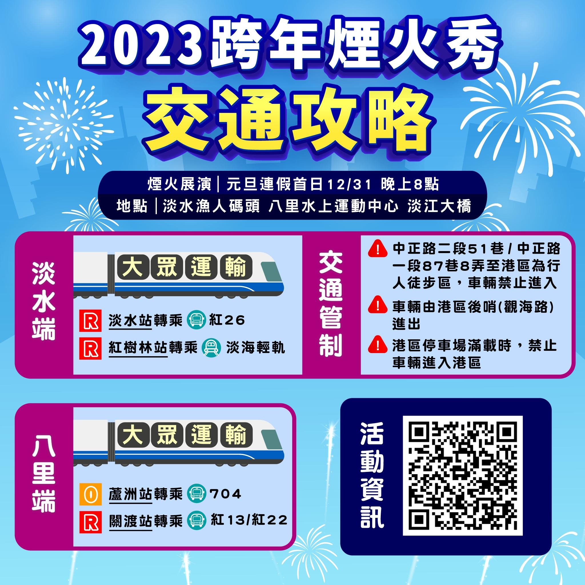 2-2023跨年煙火交通攻略