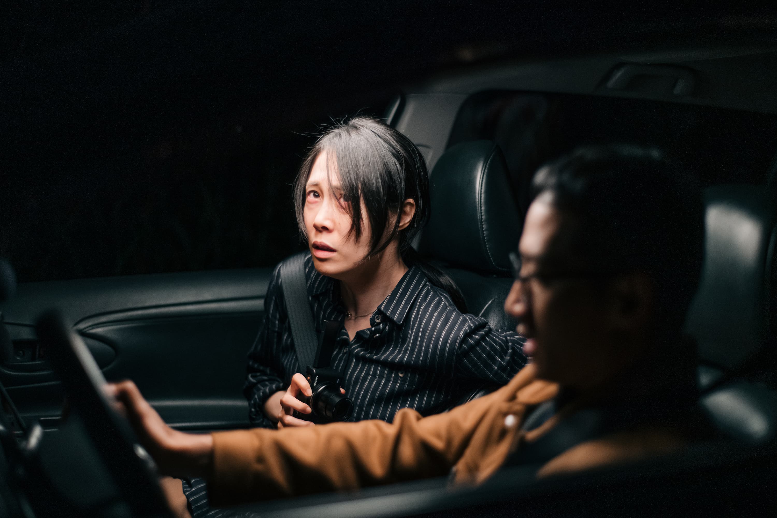 恐怖電影《咒》主角遭遇車禍地點是在八里商港路周遭封路拍攝完成