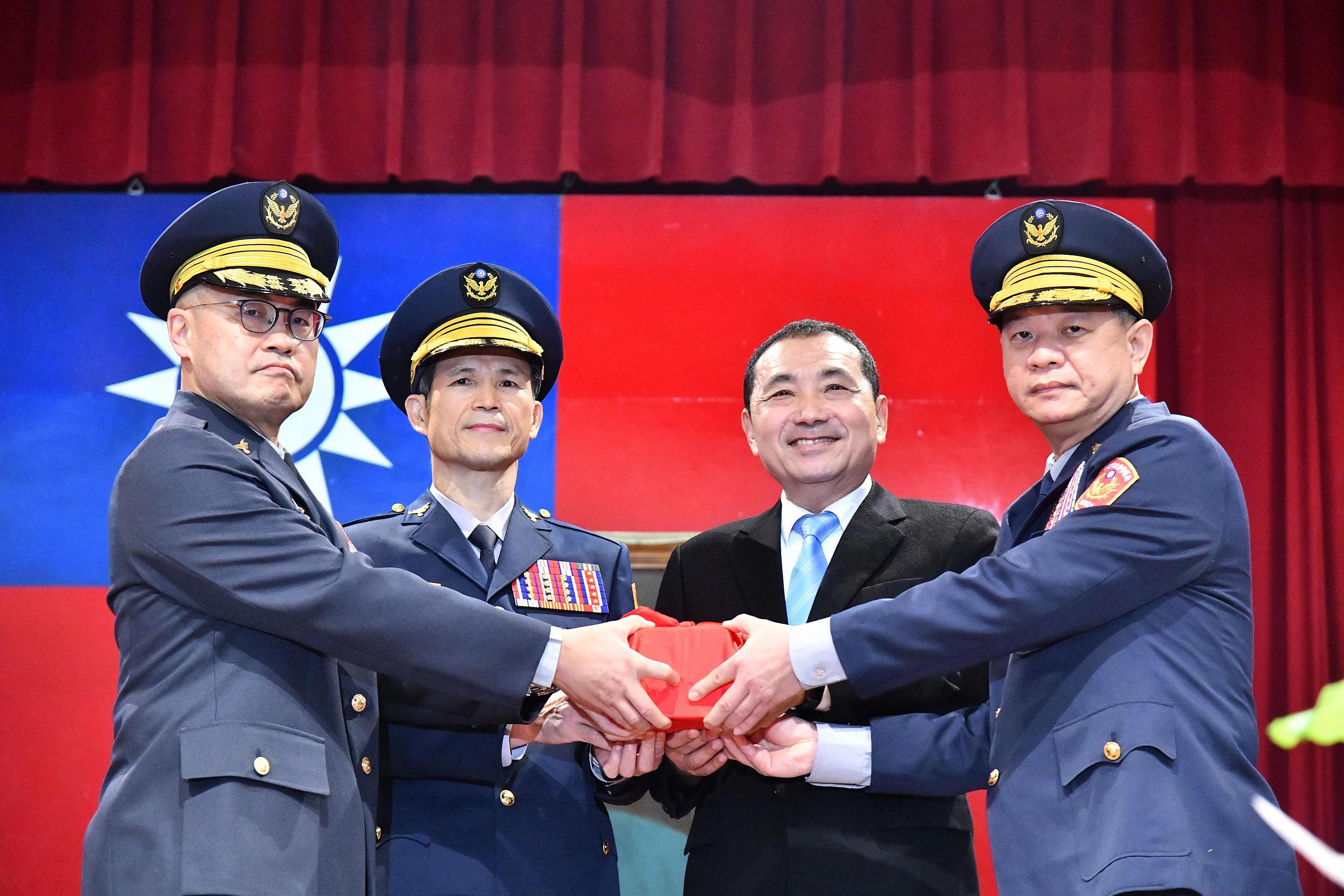 新北市政府警察局卸、新任局長布達交接典禮