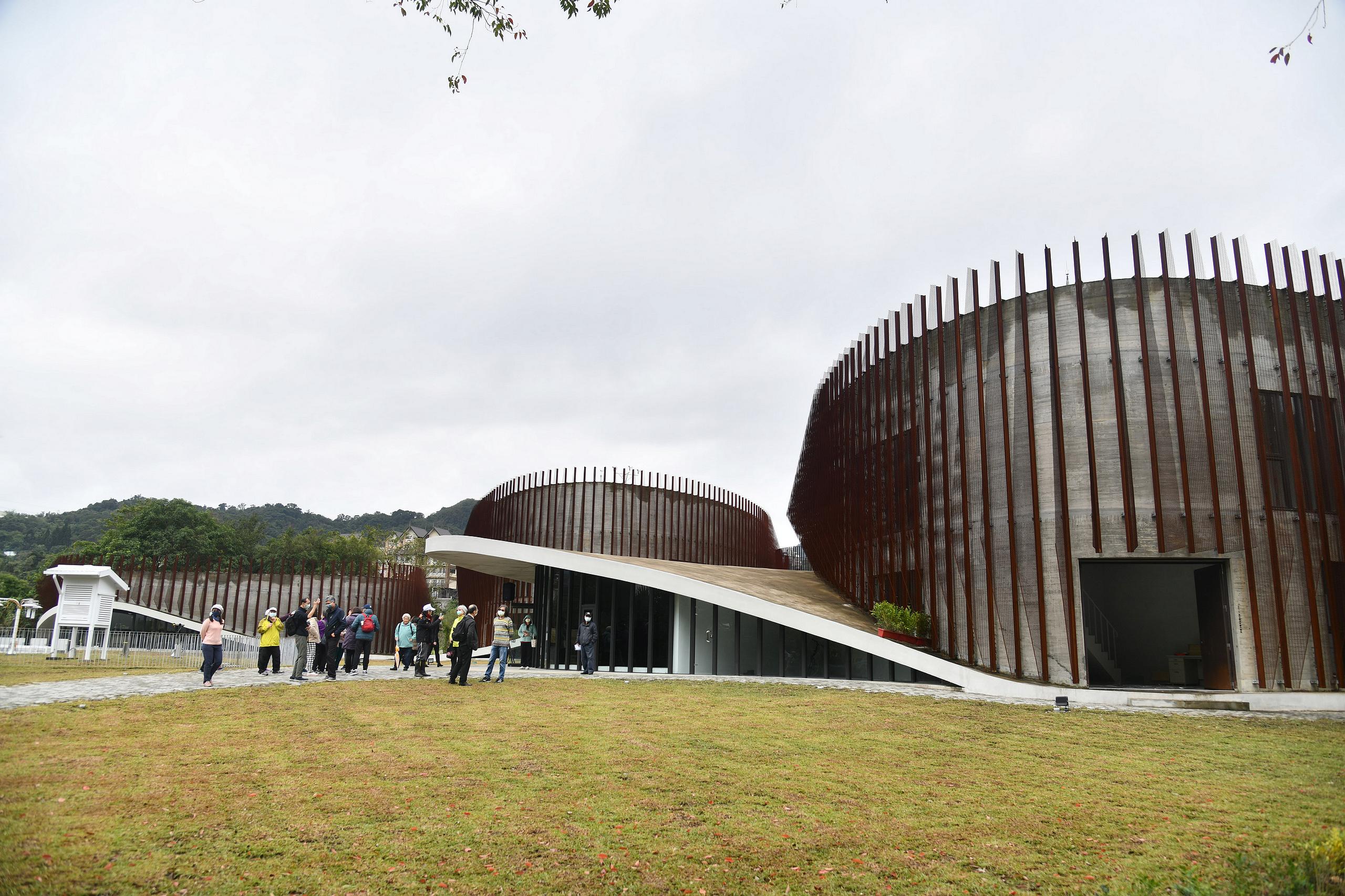 新北市政府接受交通部中央氣象局委託興建中央氣象局新北園區合署辦公廳舍完工落成