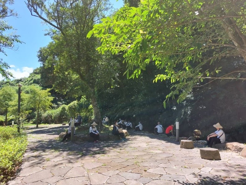 4.新北環教設施場所「法鼓心靈環保園區」-環教課程「慢行聽禪 和大自然在一起」