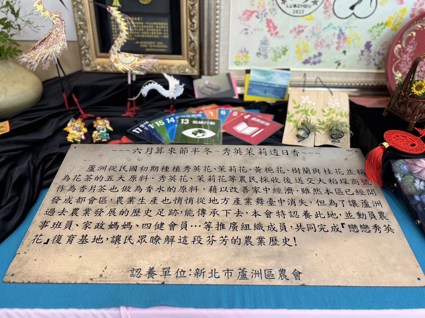 現場展示家政班成果