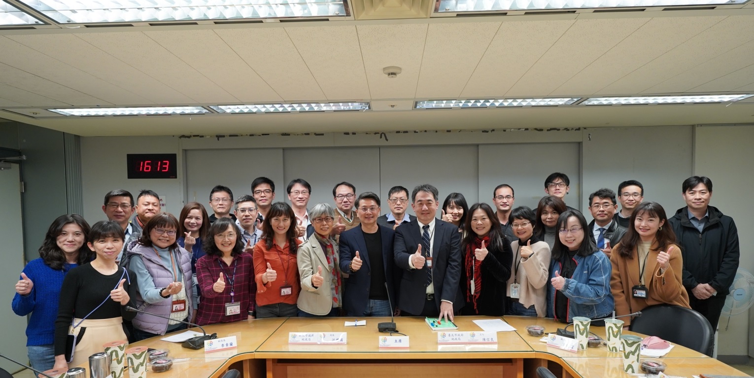 雙北地政局本月初舉辦交流會談，商討合作事項。新北市地政局提供