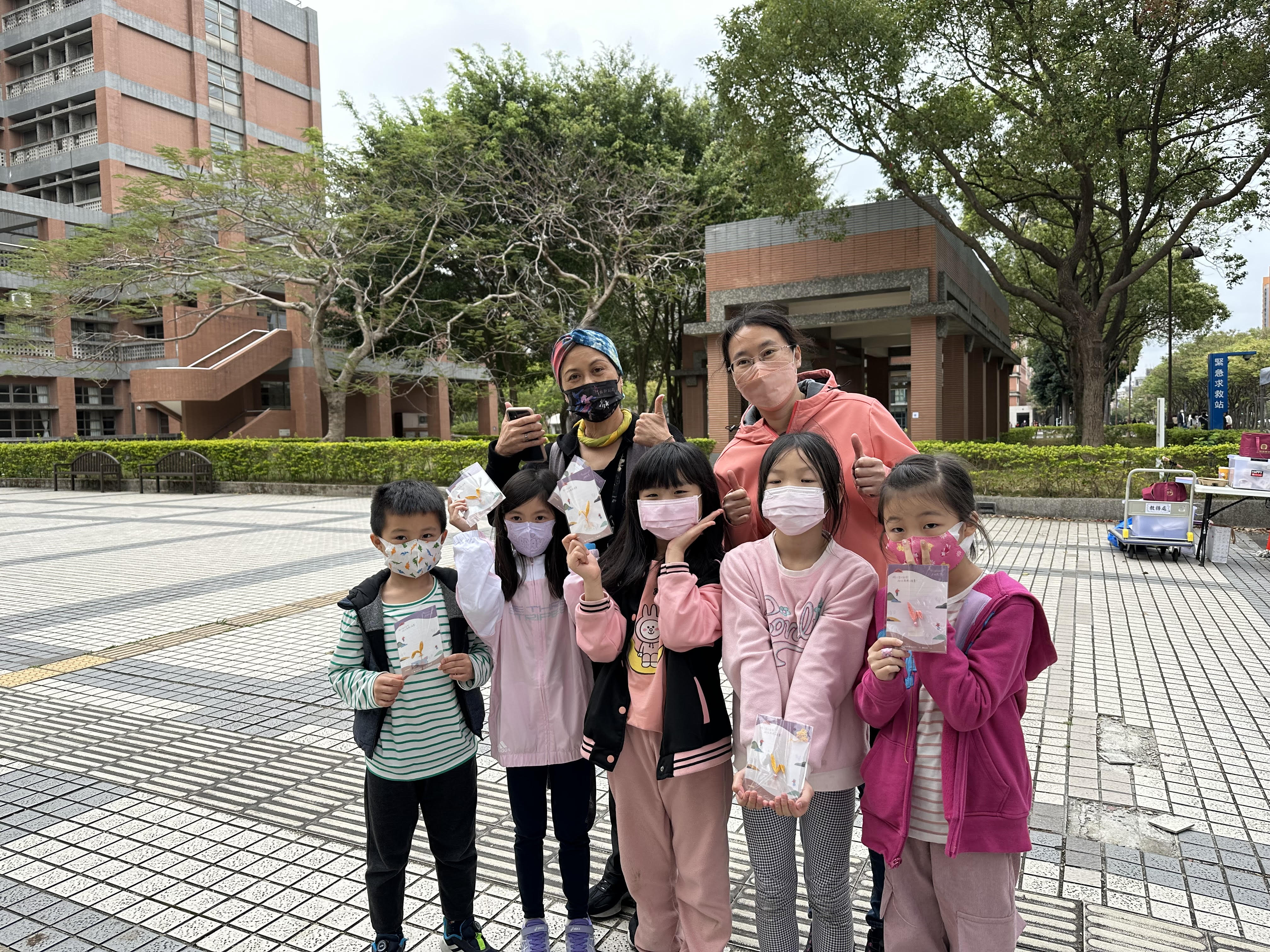 纏花DIY製作成品「兔子纏花書籤