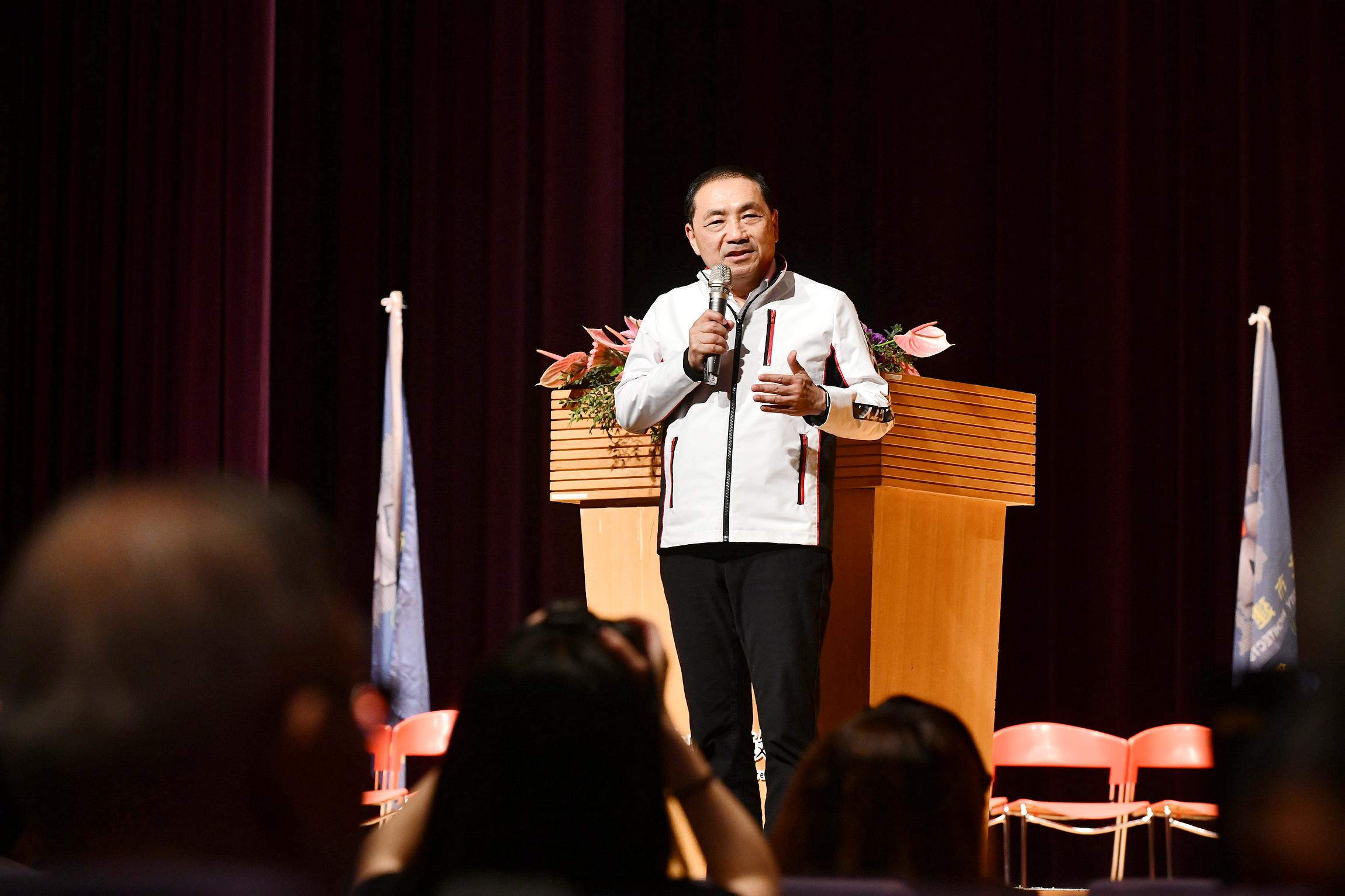 侯友宜：新北市近年來，響應世界淨零排放政策積極打造永續城市。