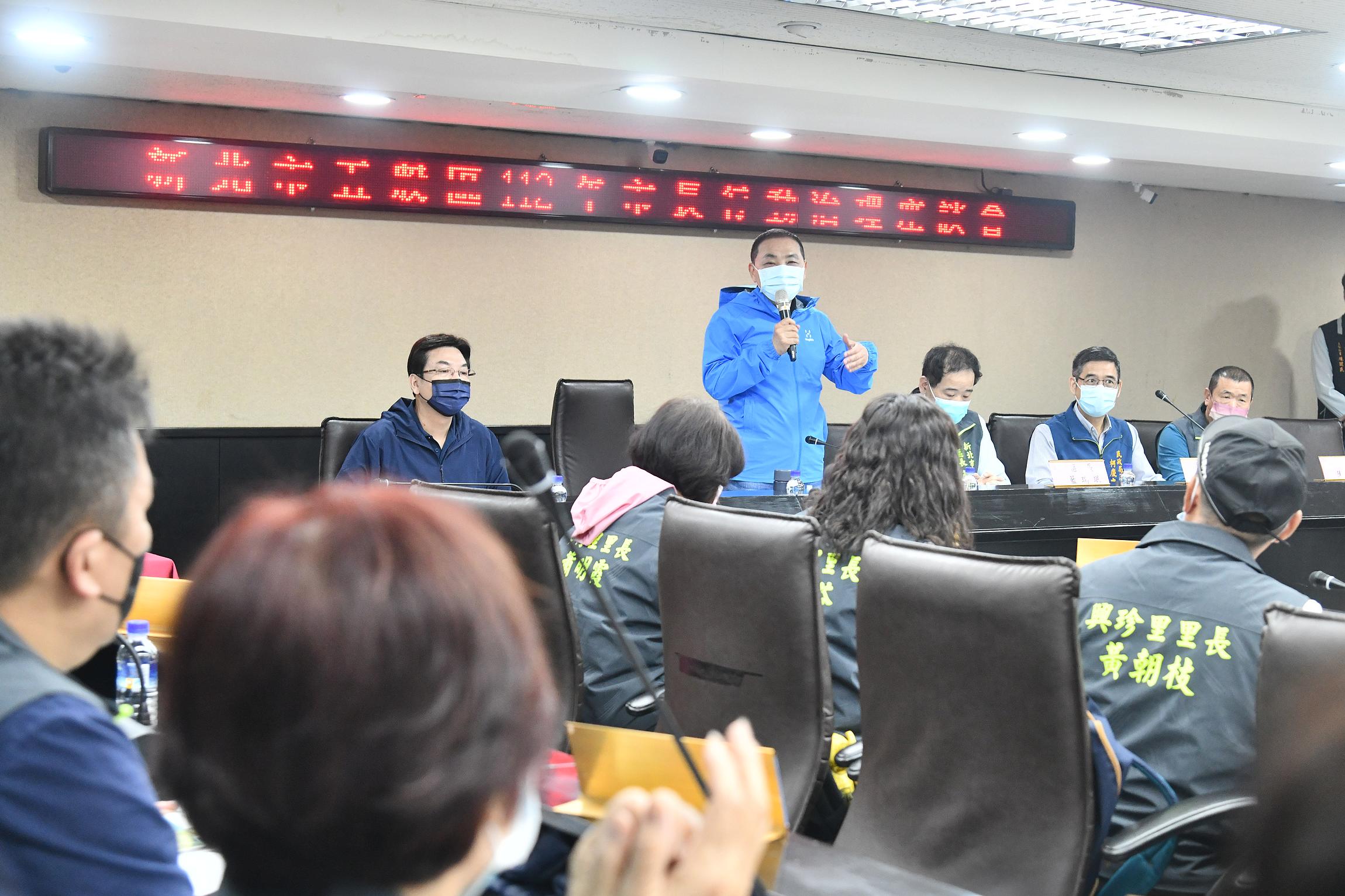 前進五股行動治理座談會 侯友宜盼解決地區大小事