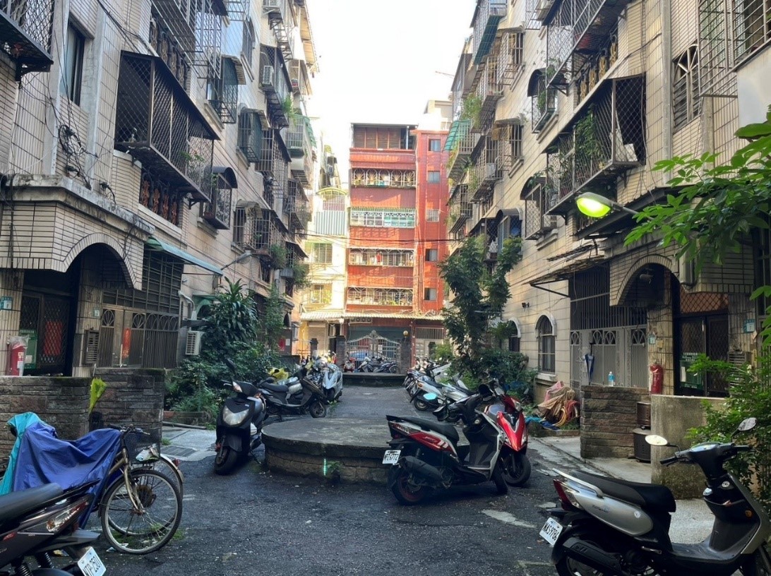 蘆洲海砂屋社區建物外觀