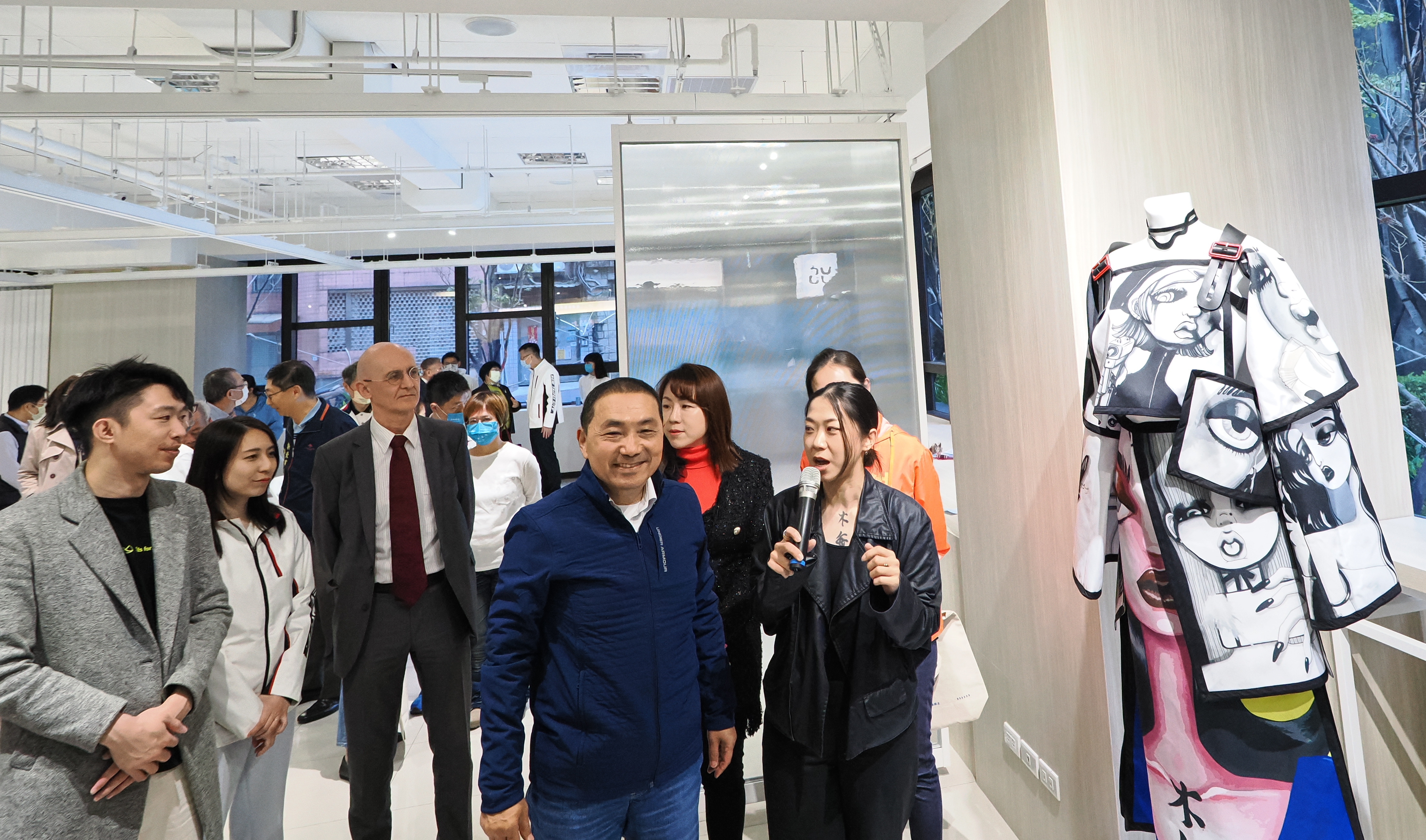 服裝創作國手林盈孜說明創作理念