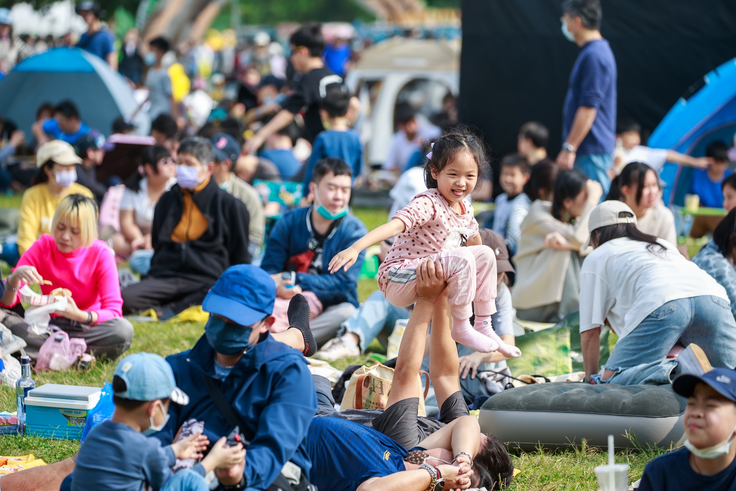 野餐也可拉近親子關係