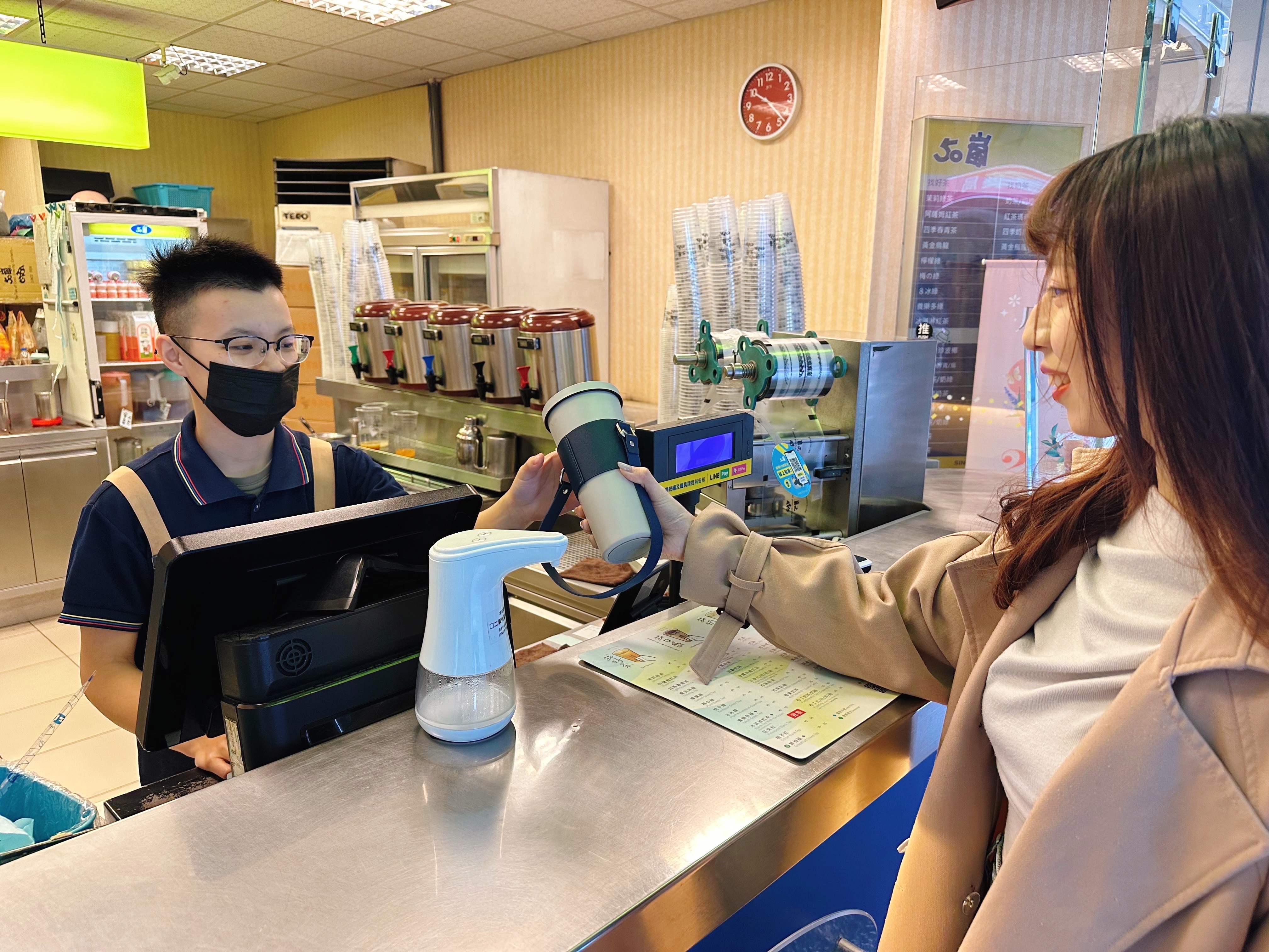 3.環保局鼓勵民眾自備環保杯