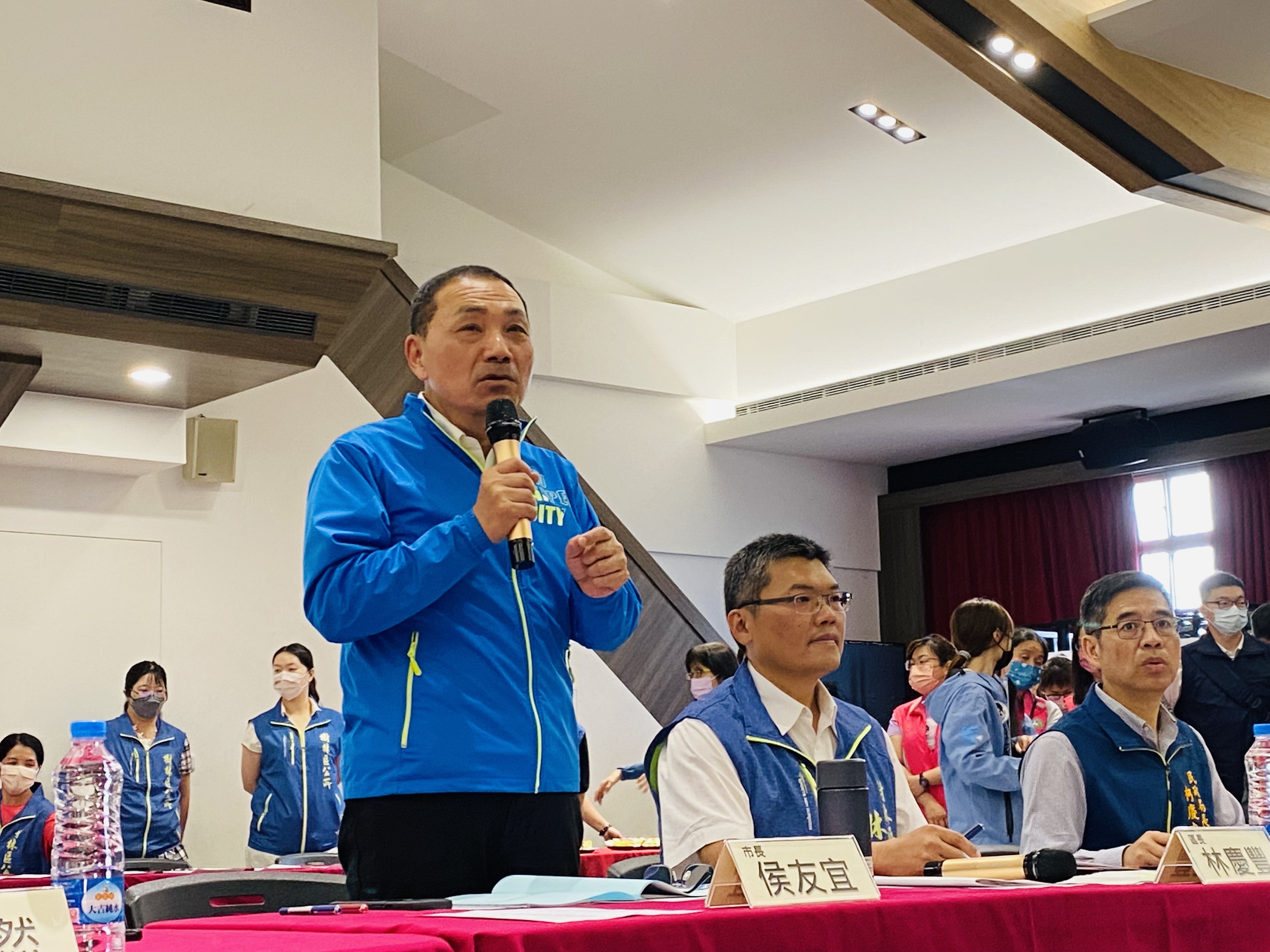 侯友宜市長主持樹林區行動治理座談會
