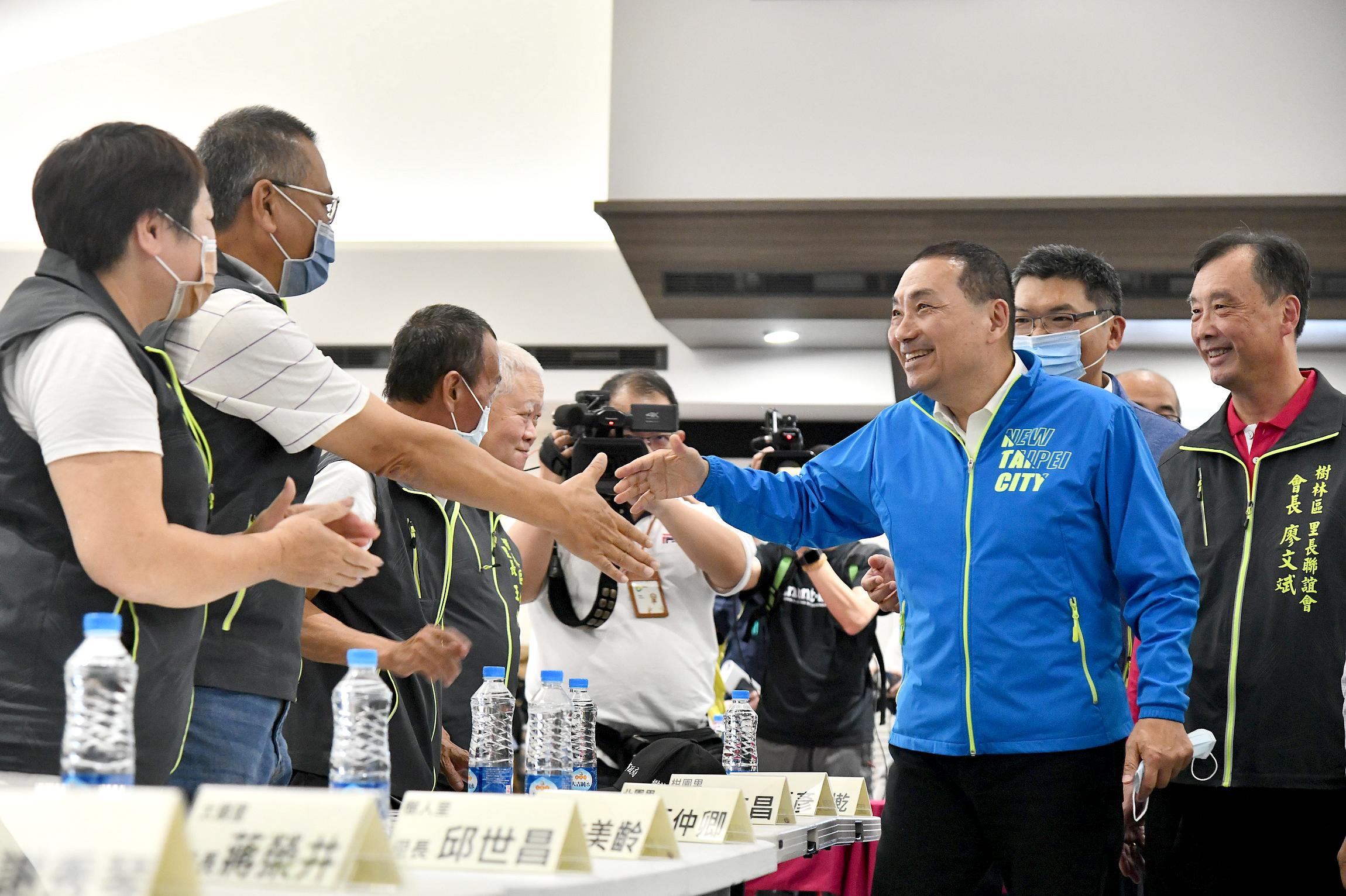 侯友宜主持樹林行動治理座談會 盼府區合作快速解決市民大小事