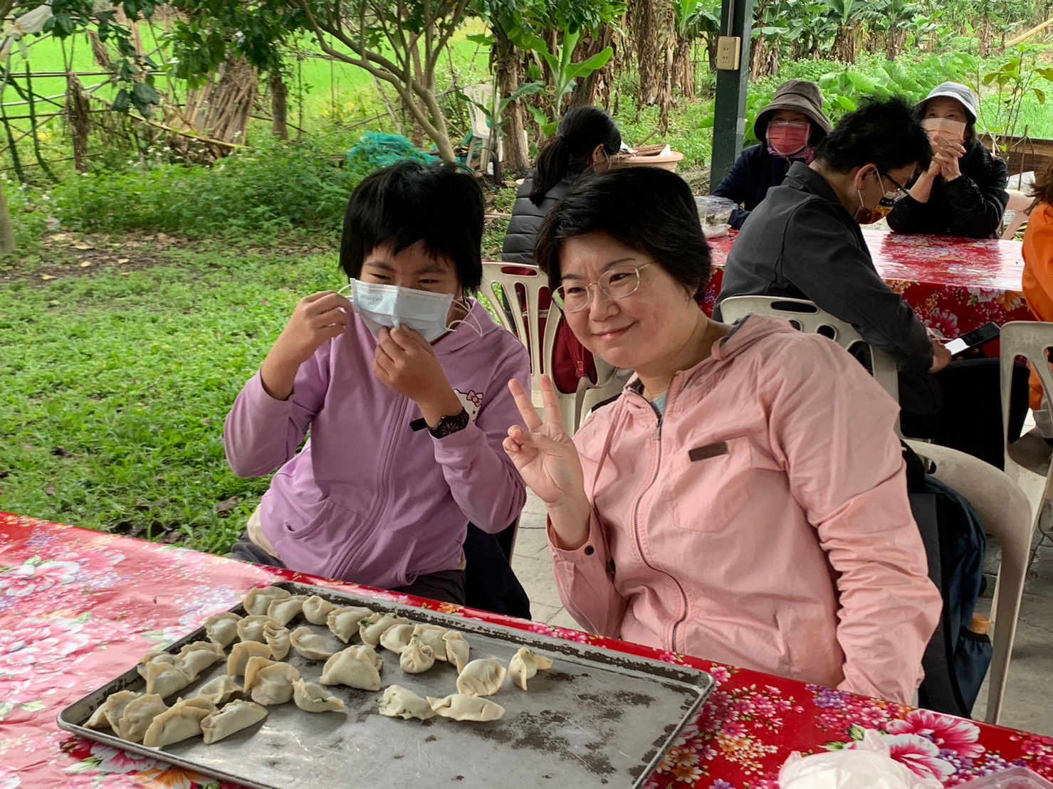 羽衣甘藍水餃體驗