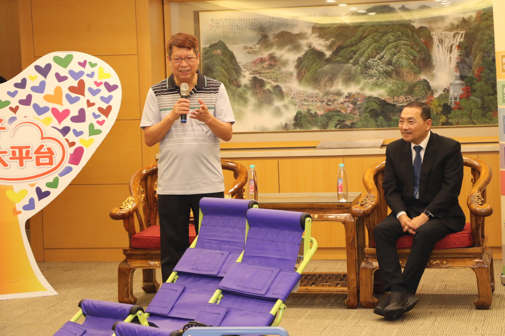 李福田說錢財身外物  行善最樂