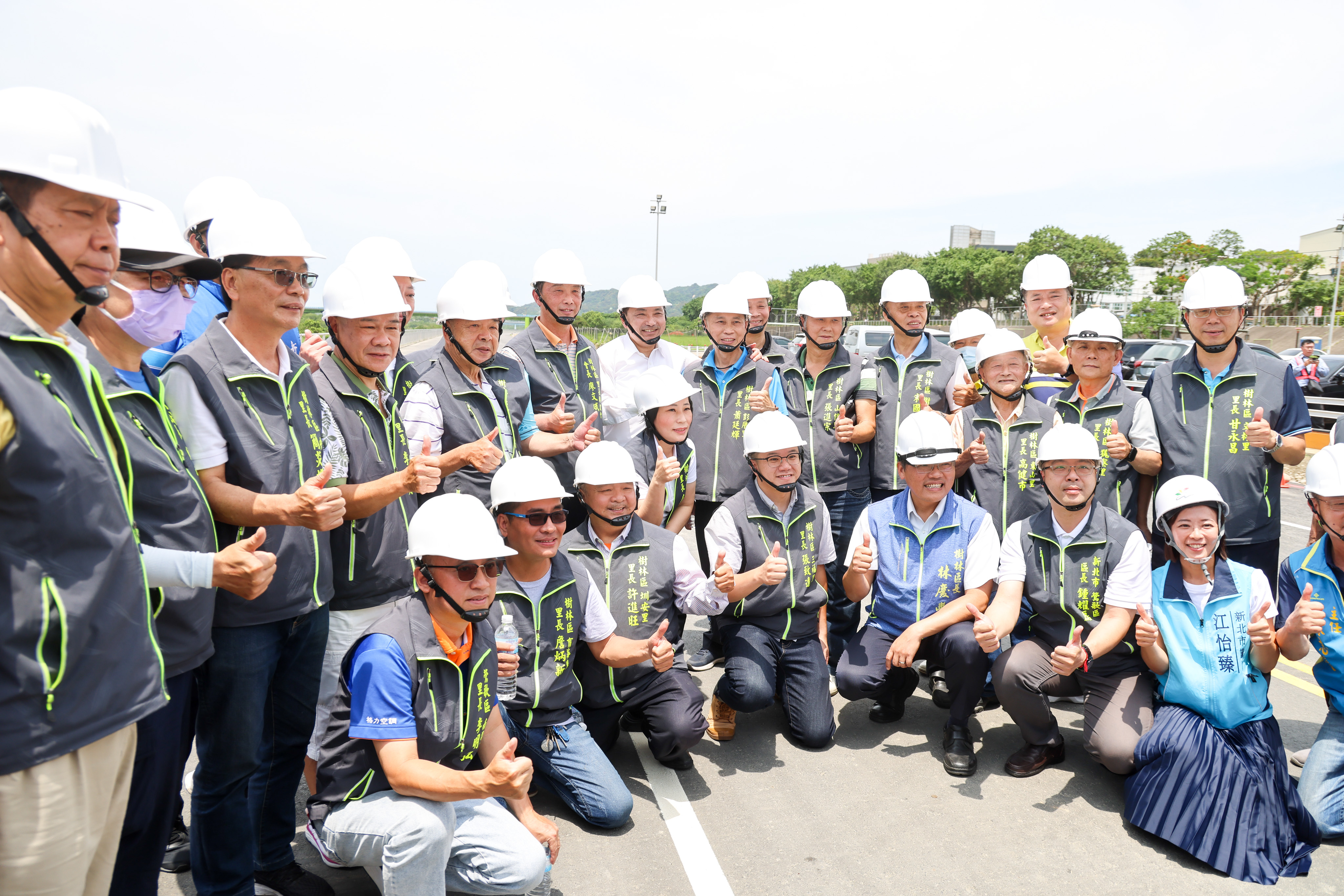 「大漢溪堤外水岸廊道串聯暨周邊環境改善工程」視察活動