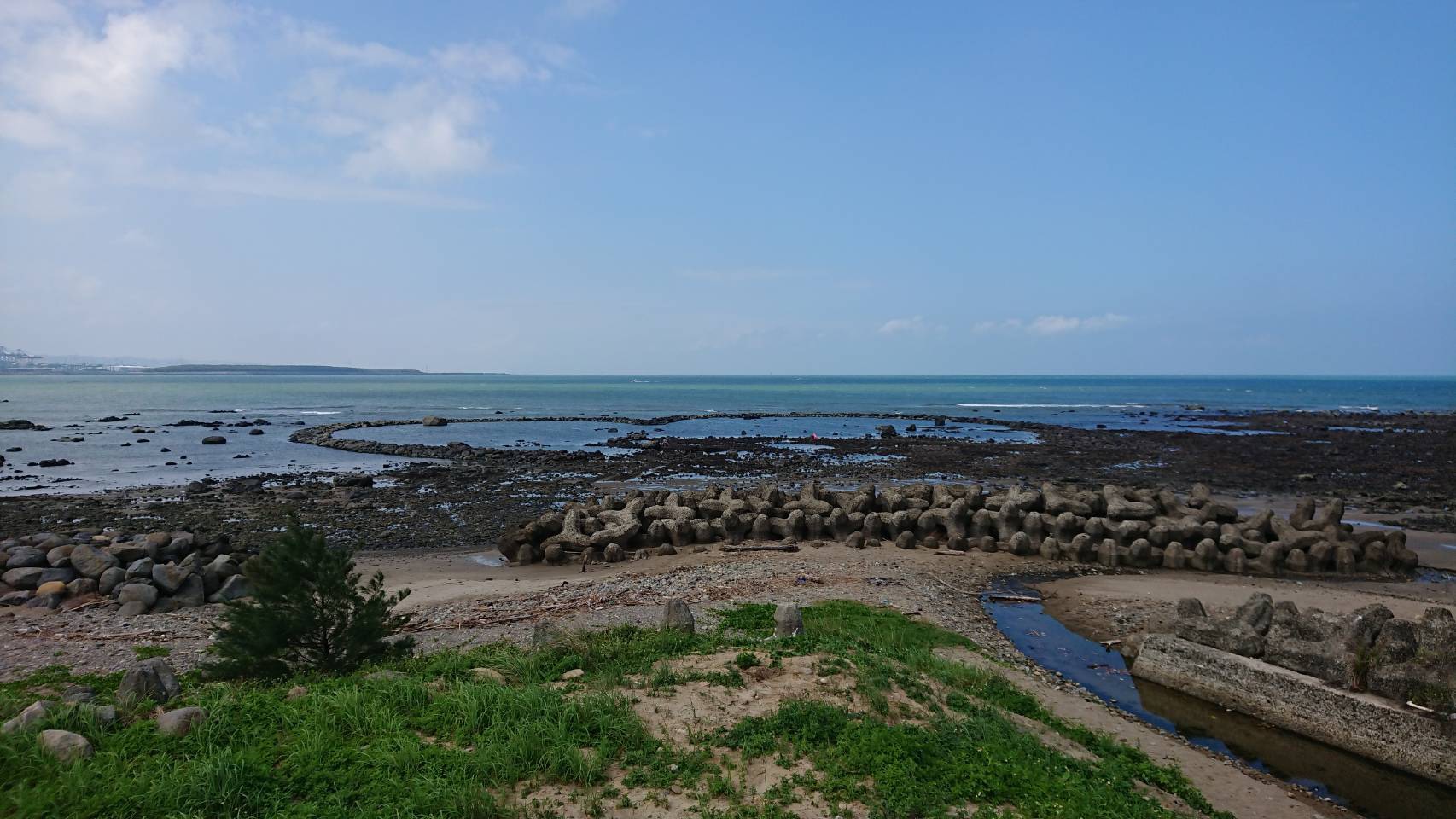 淡水漁人碼頭「心型石滬」