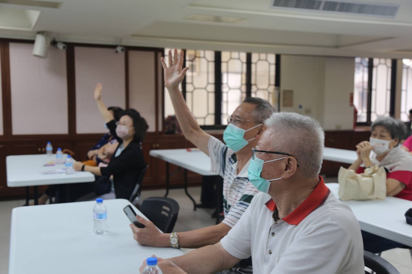 新莊區公所連結武聖廟和輔大醫院辦理健康醫療6