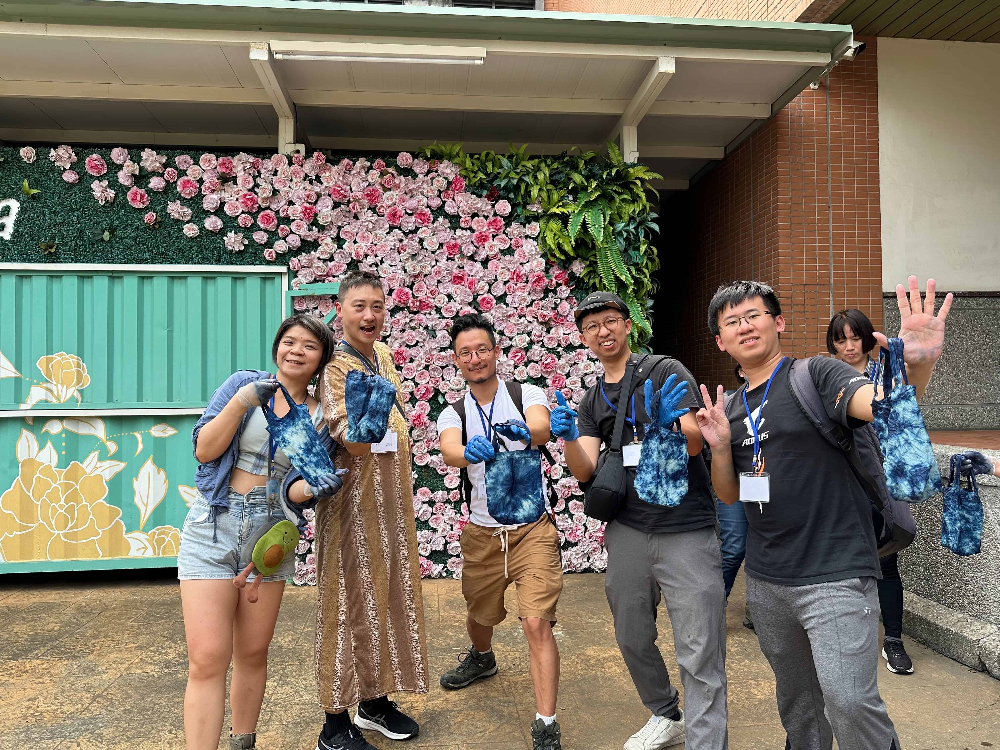 新品上市！文創飲料袋藍染DIY