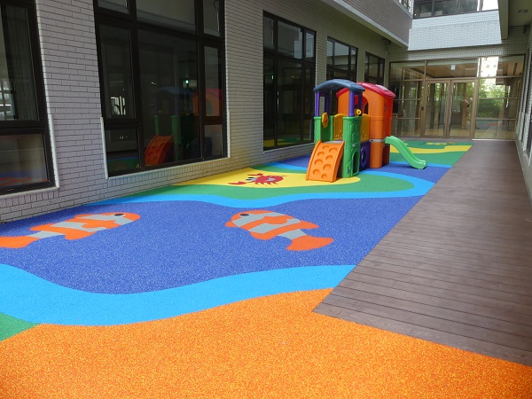 私立清福幼兒園-戶外遊樂場