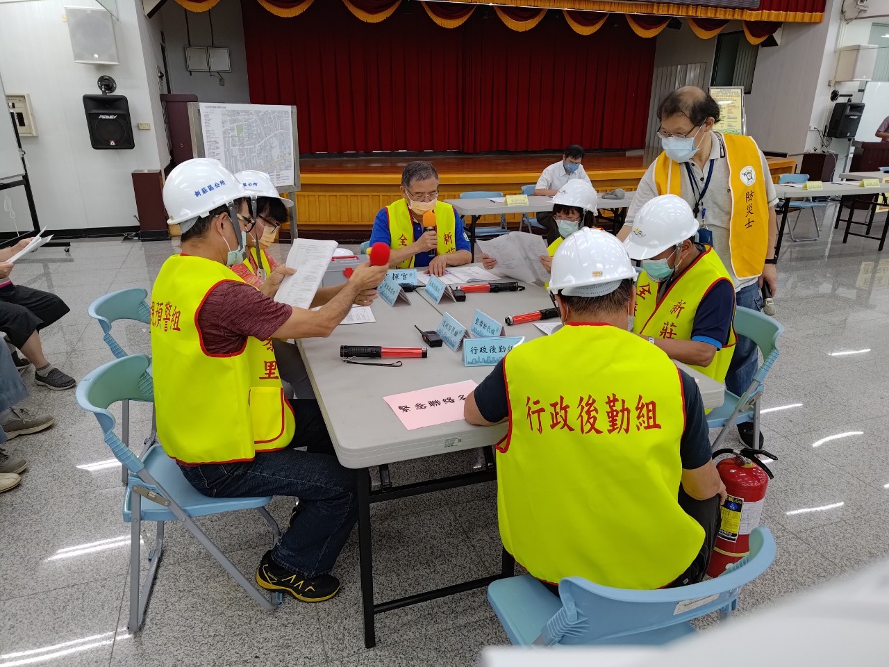 強化防災整備應變  新莊區2防災社區協力演練7