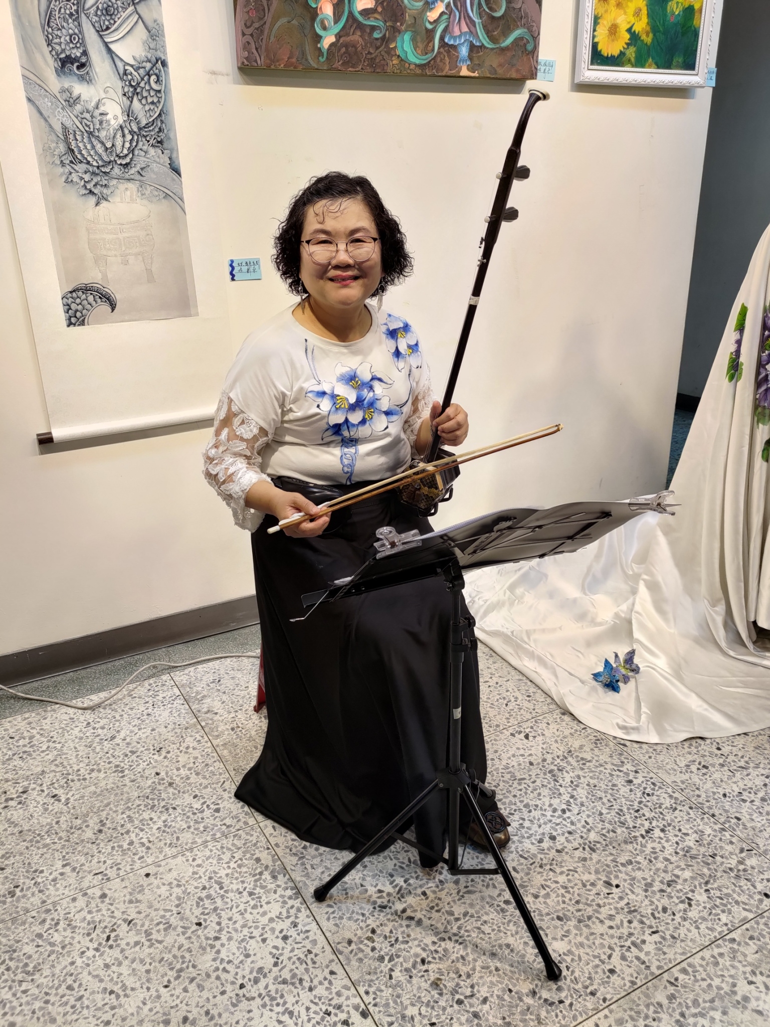 婦女大學成果展二胡演奏 曾淑霞