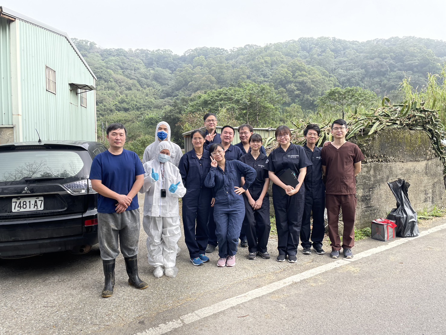 台灣大學獸醫系、中央畜產會以及新北市動保處共同為乳品安全把關