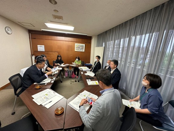 區公所與町公所行政交流討論會議