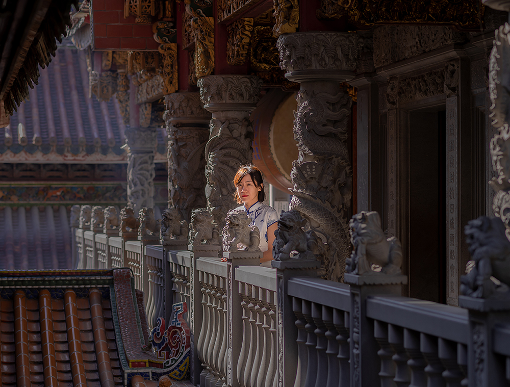 客籍藝術家李懿宸攝影創作《柱中》