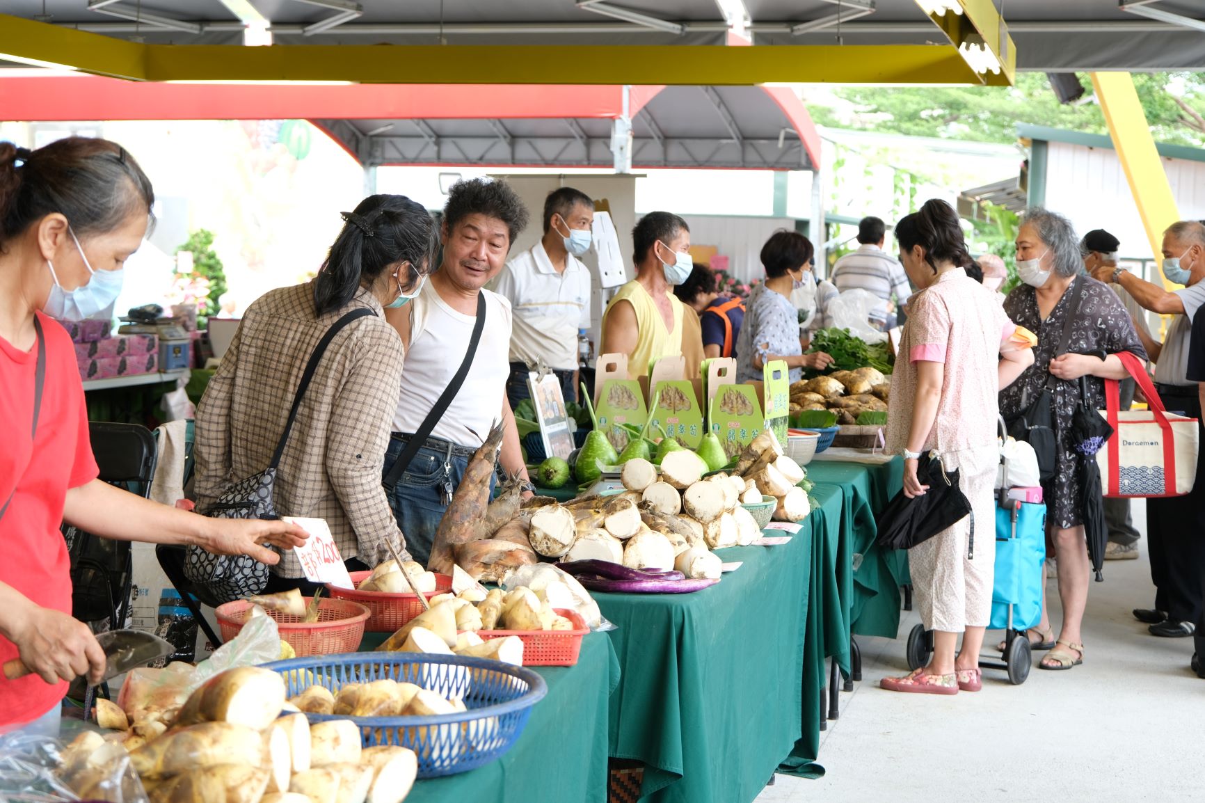 即日起至7月23日每周六、日，在台北希望廣場皆有舉辦新北健康三寶綠竹筍展售會，歡迎到場選購新北各產區直送新鮮綠竹筍