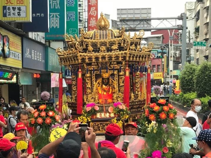 歷年淡水清水祖師遶境淡水市區白天盛況