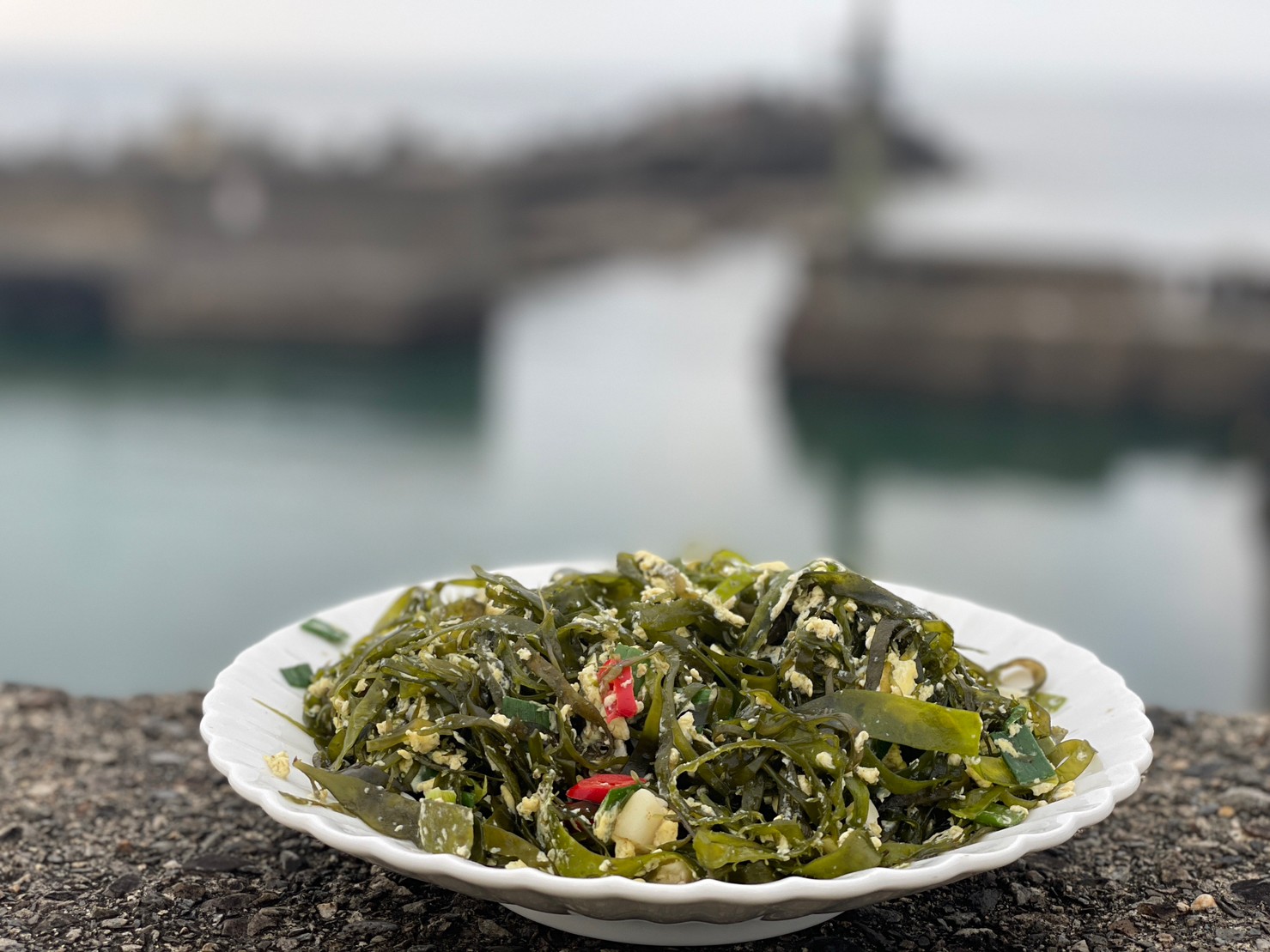 美味的蒜香海大麵