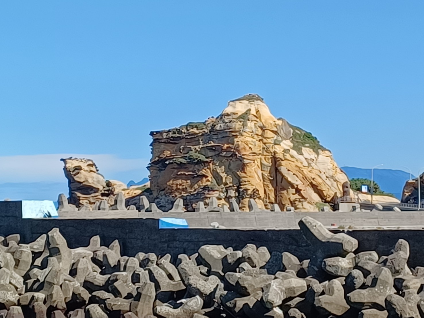 單峰駱駝輪廓的萬里駱駝峰
