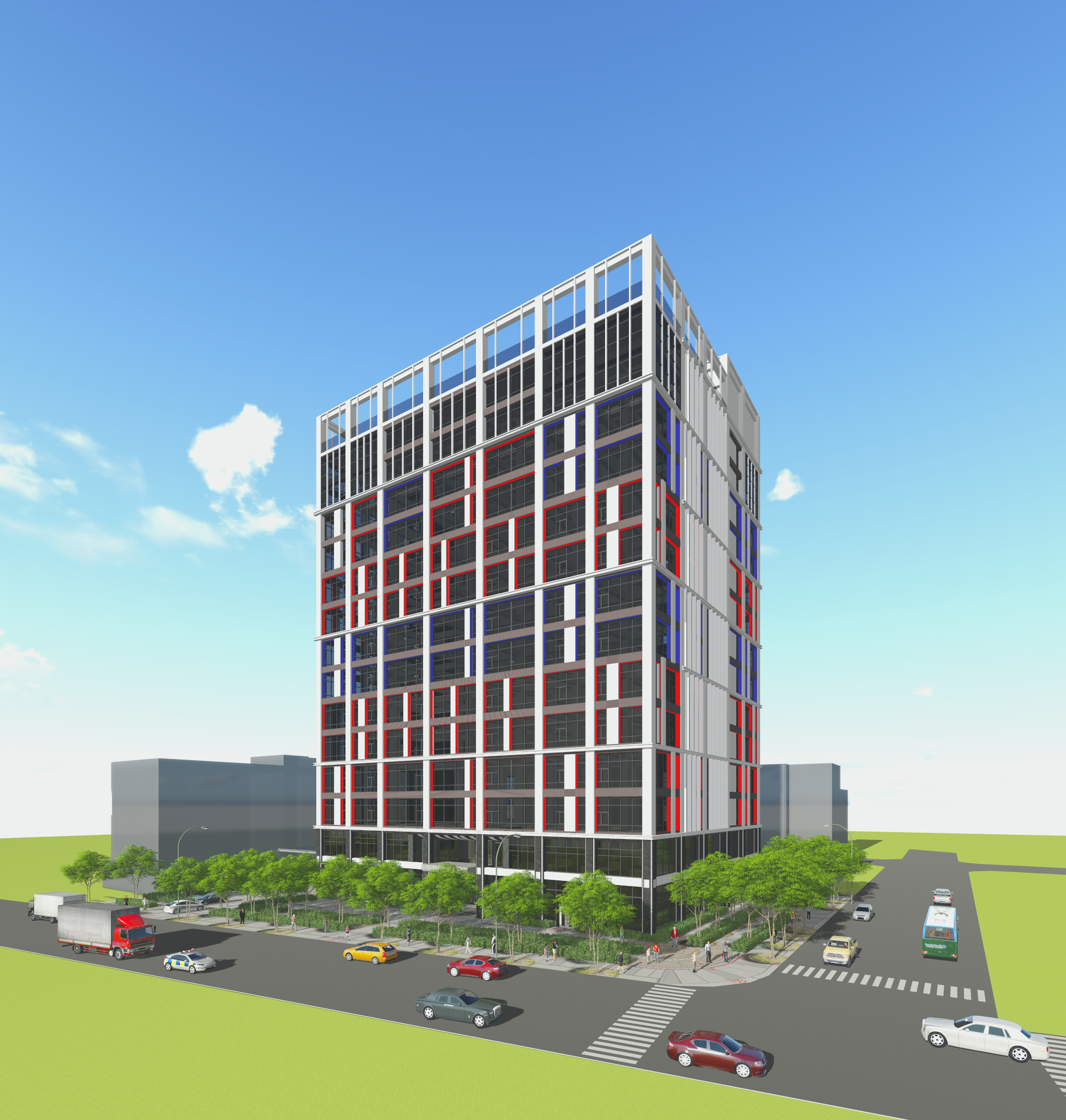 更新後建物模擬圖