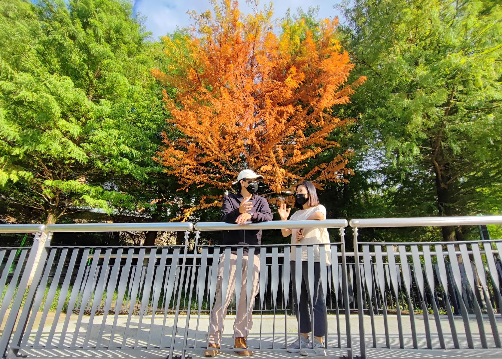 廣興河濱公園讓民眾可以更親近河岸景觀
