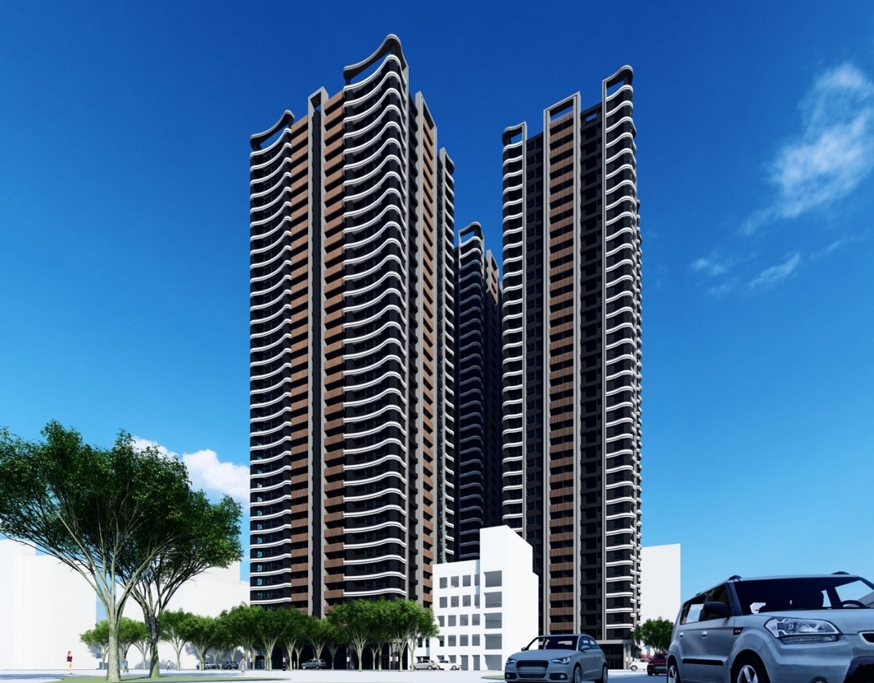 大陳單元5建物模擬圖