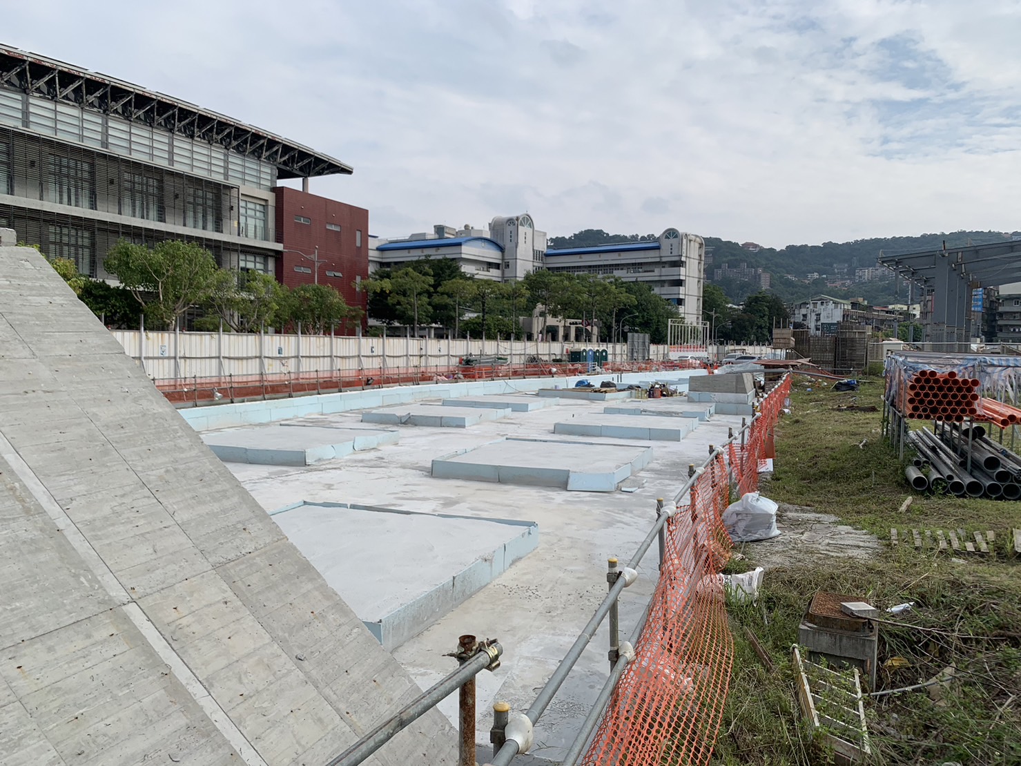 錦和運動公園停車場力拚明年初完工