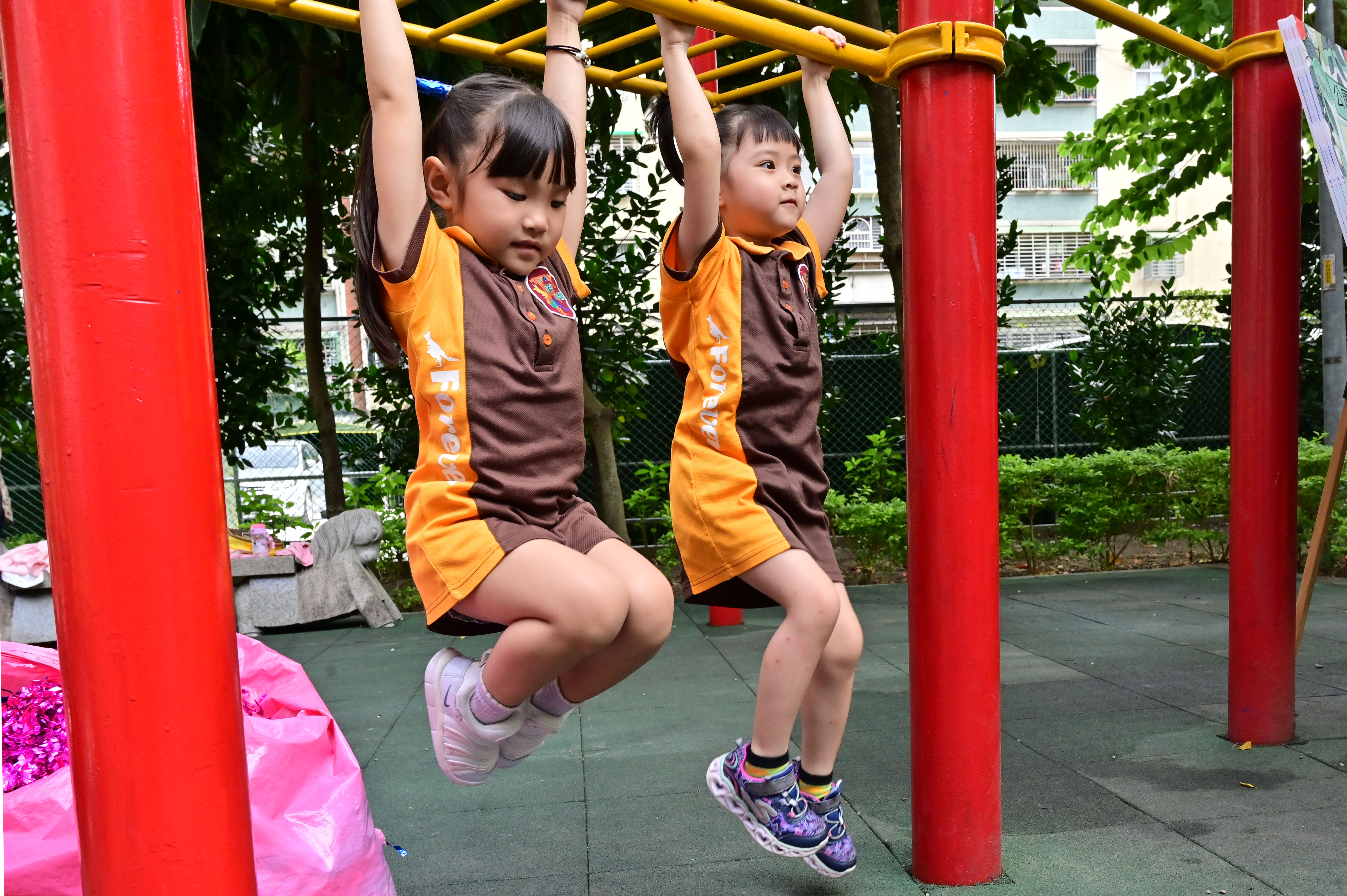 體健區設施空間改善也讓公園煥然一新，里民們都相當稱讚!