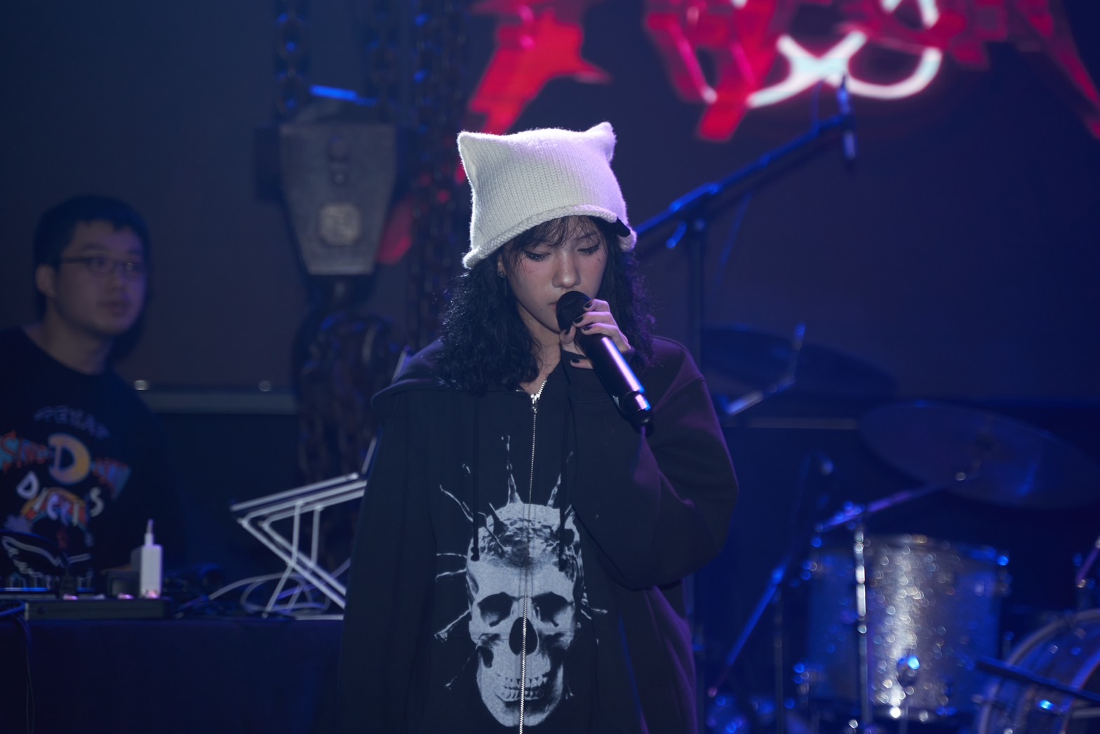 來自森林聚落的嘻哈表演者61王若芸將透過嘻哈表演訴說自己人生故事。
