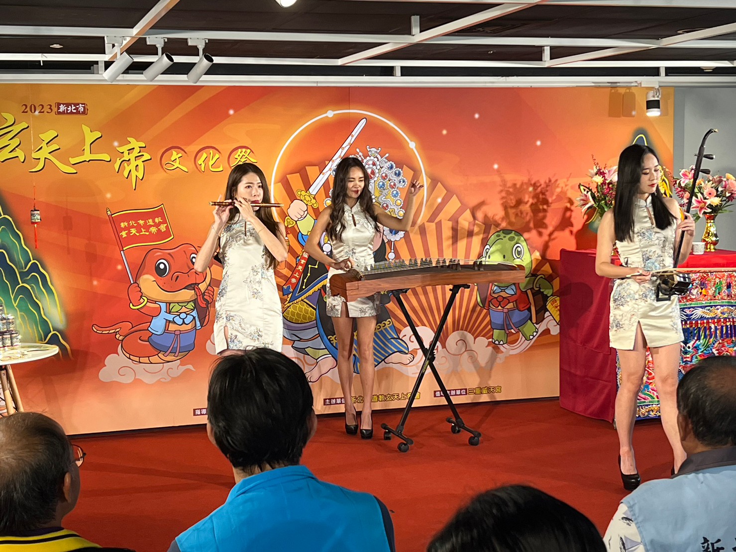 文化祭規劃了許多表演，為民眾帶來豐富藝文饗宴。