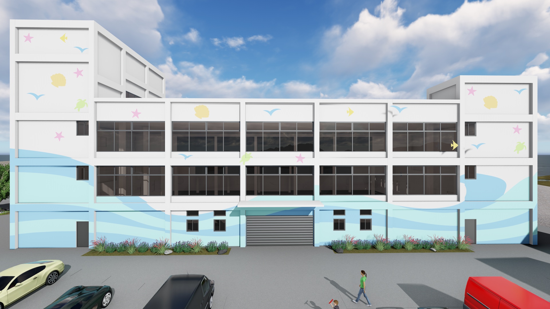  魚貨直銷中心增建亦將於今年底完工，規劃設置小漁市集、遊客用餐空間及海景咖啡廳，目前每年約3萬人，增建後可翻倍達6萬人