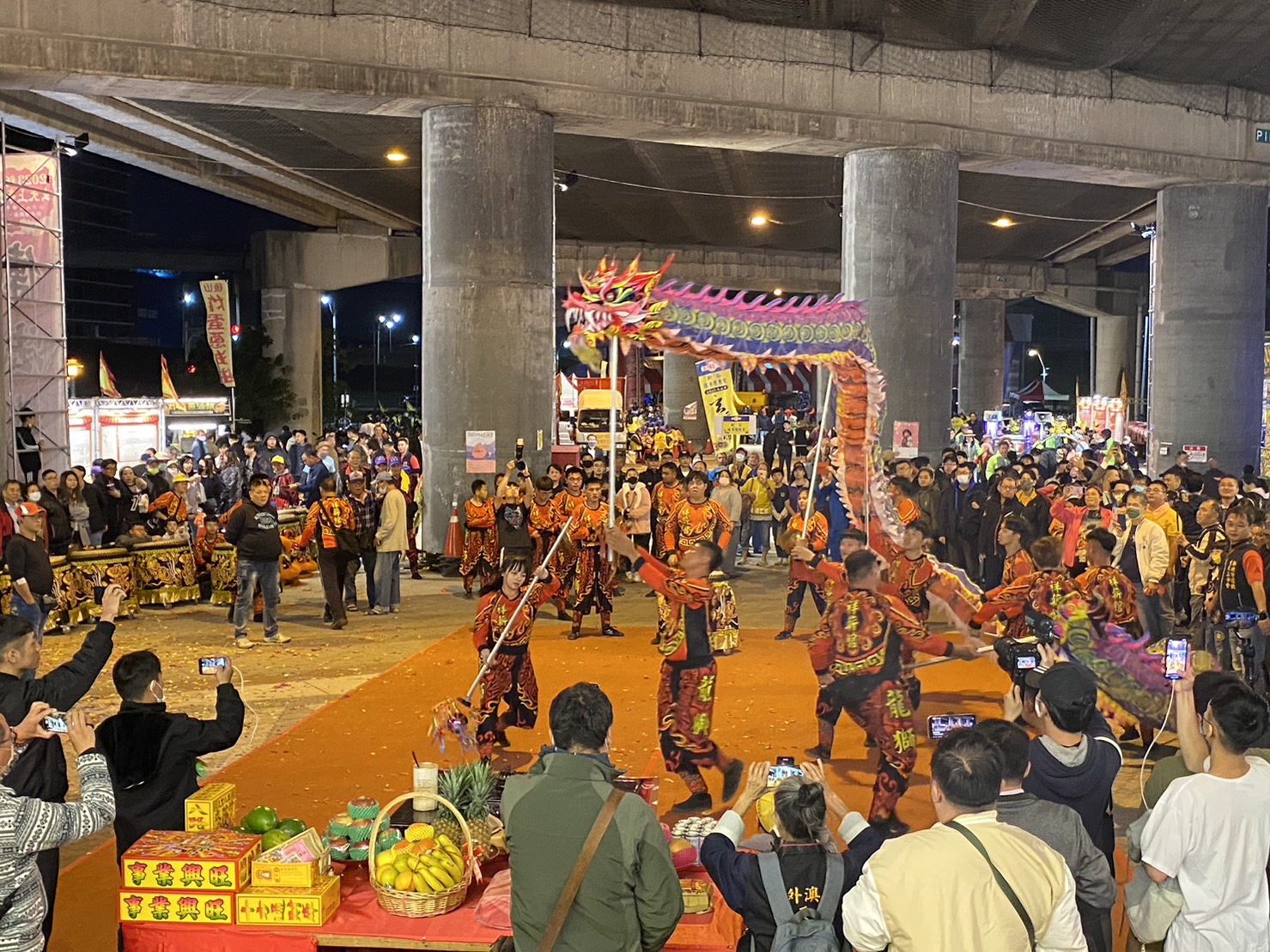 聯合祈福慶典藝陣演出