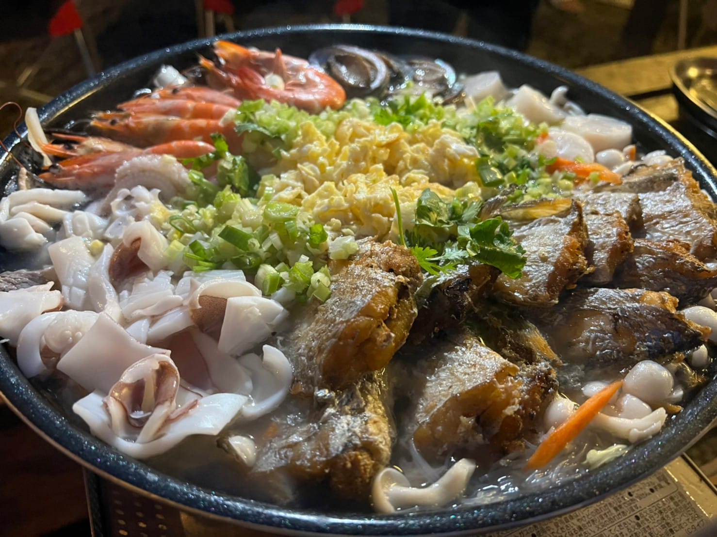 白帶魚米粉湯料理